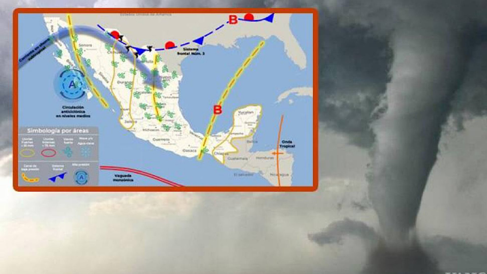 Tornados, lluvias y calor golpearan México en últimos días de septiembre
