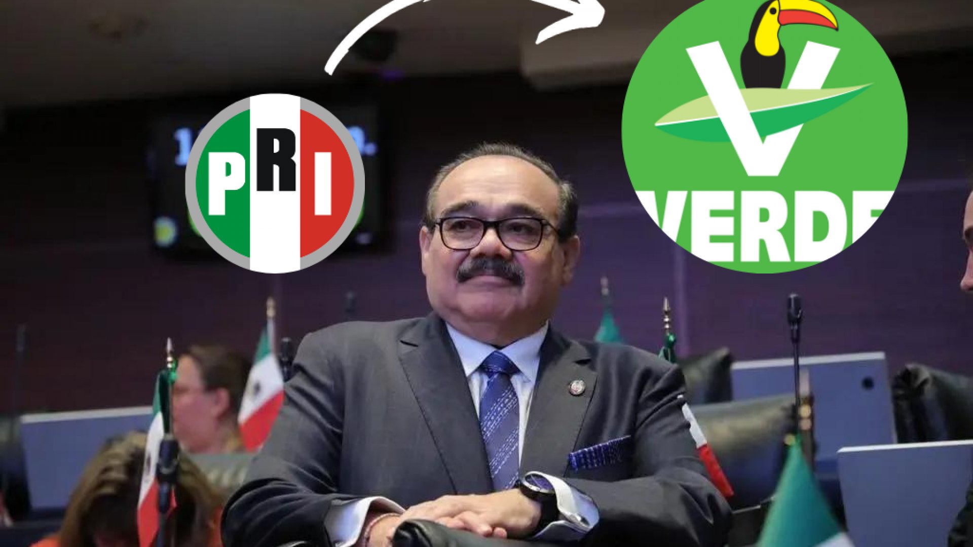 Ramírez Marín renuncia al PRI y buscaría gubernatura de Yucatán por el Verde