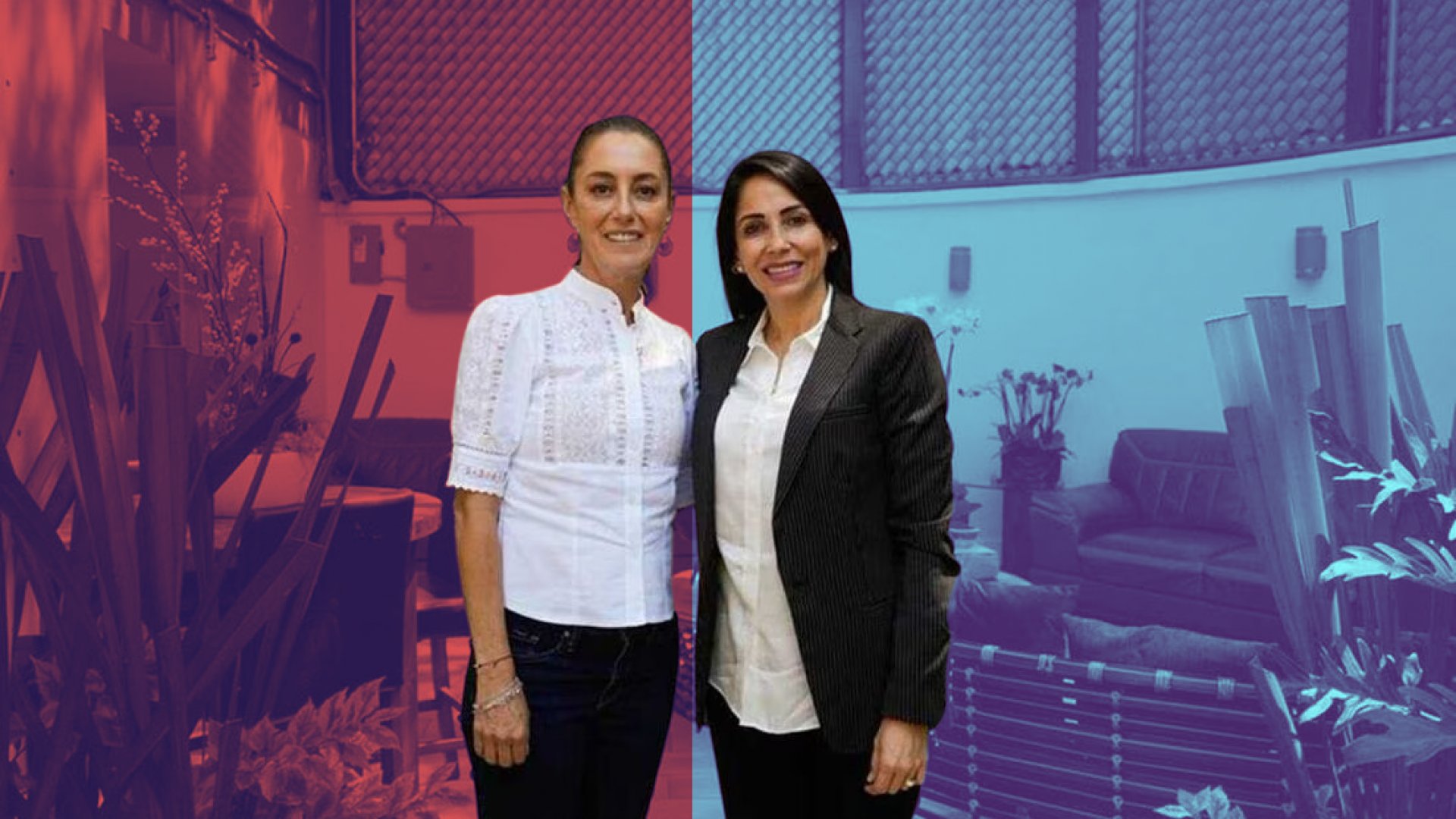 Se reúnen las aspirantes presidenciales Claudia Sheinbaum y Luisa González