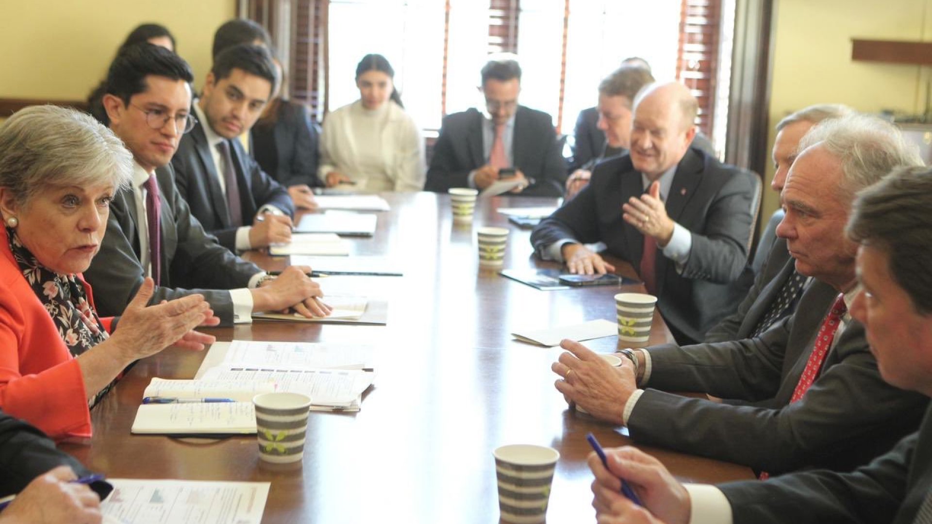 Canciller realiza gira de trabajo en Washington como parte del Diálogo Económico de Alto Nivel