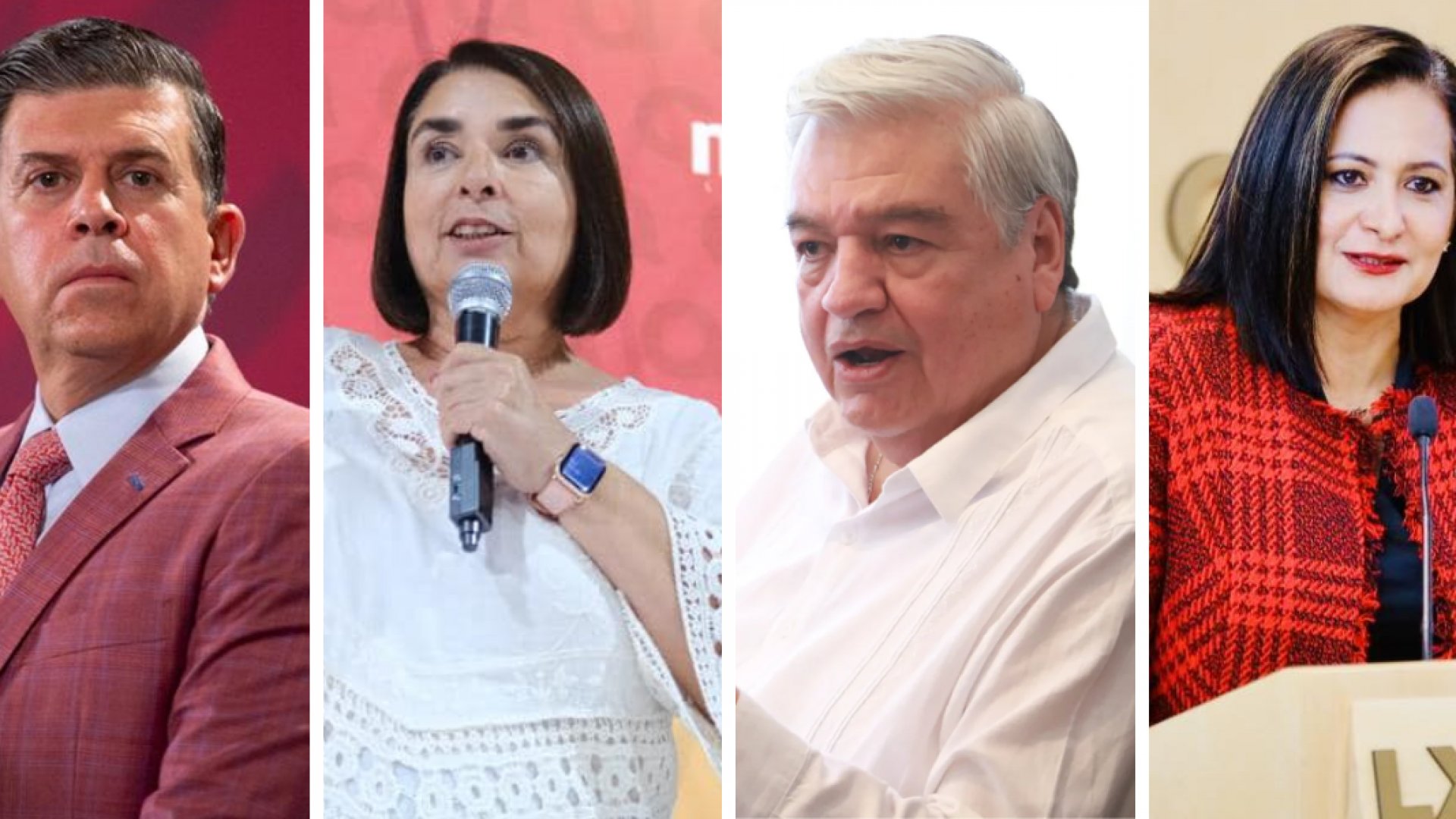 Morena presenta a sus precandidatos de Guanajuato