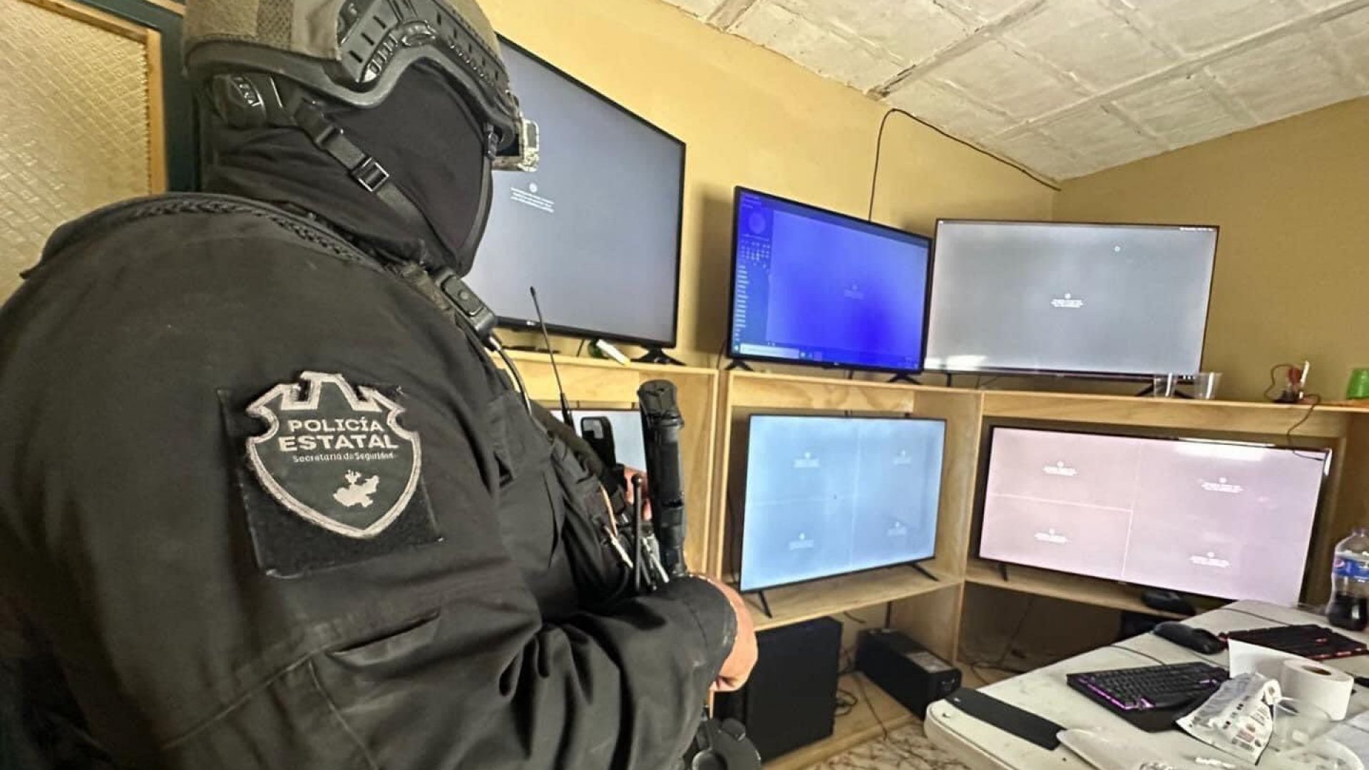 Aseguran centros de monitoreo clandestinos en Teocaltiche, Jalisco