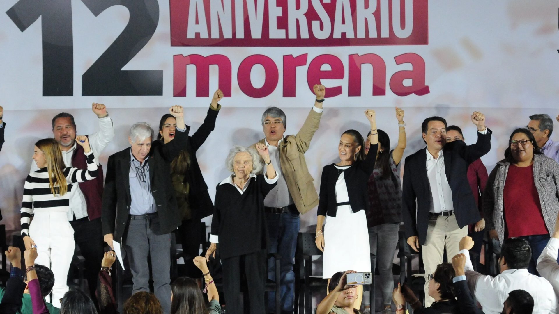 Rememora y celebra Morena 12 años de su creación