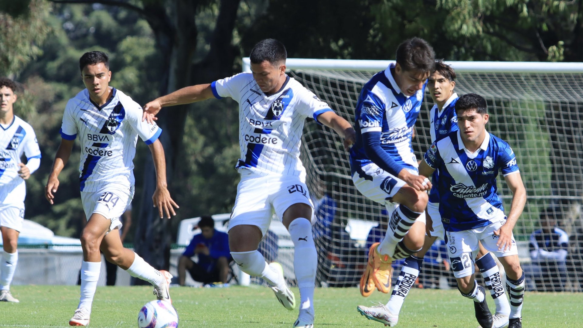 Puebla acribilla 6-1 a Rayados Sub-23