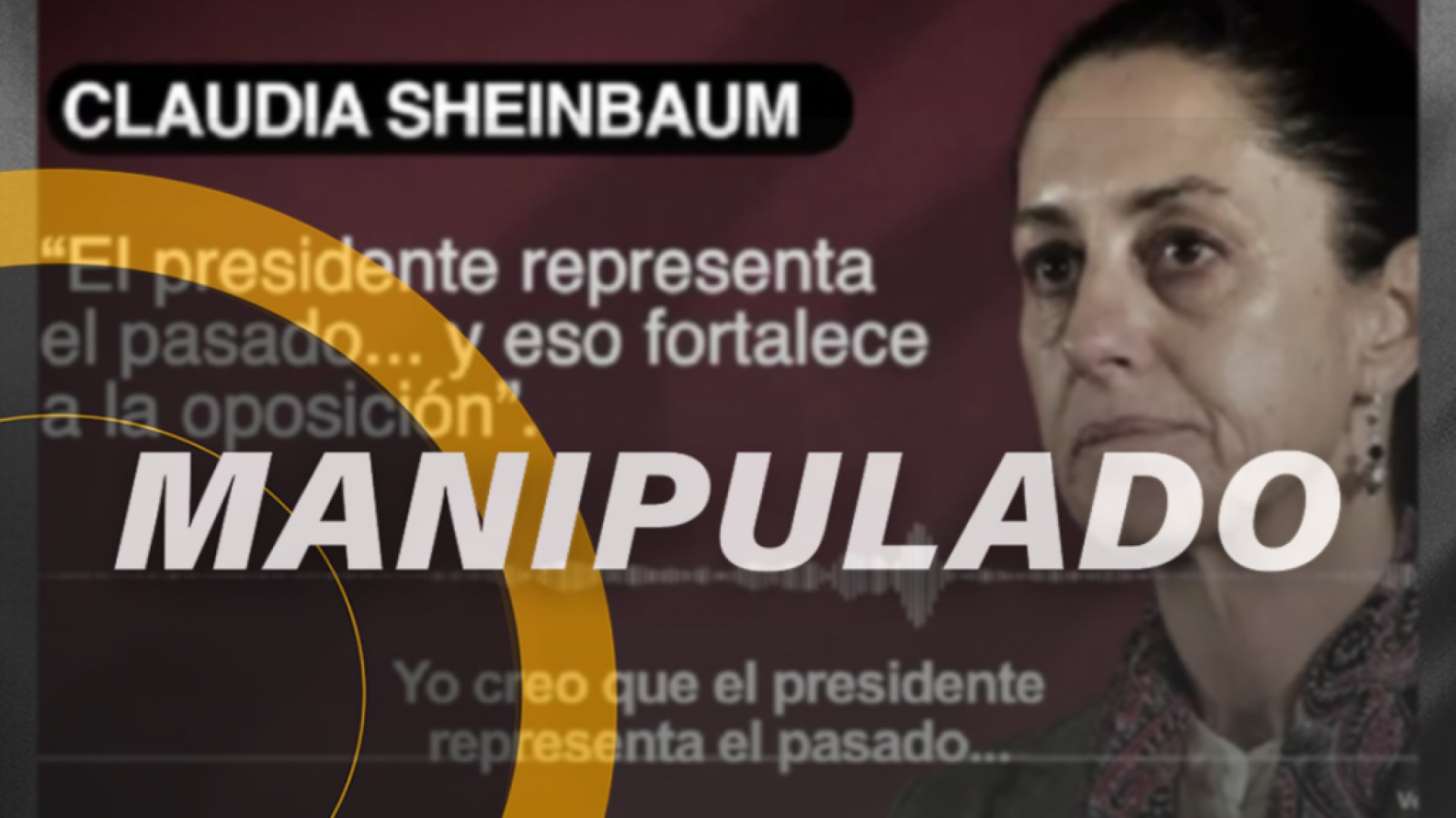 Desmienten audio de Claudia Sheinbaum hablando mal del presidente López Obrador