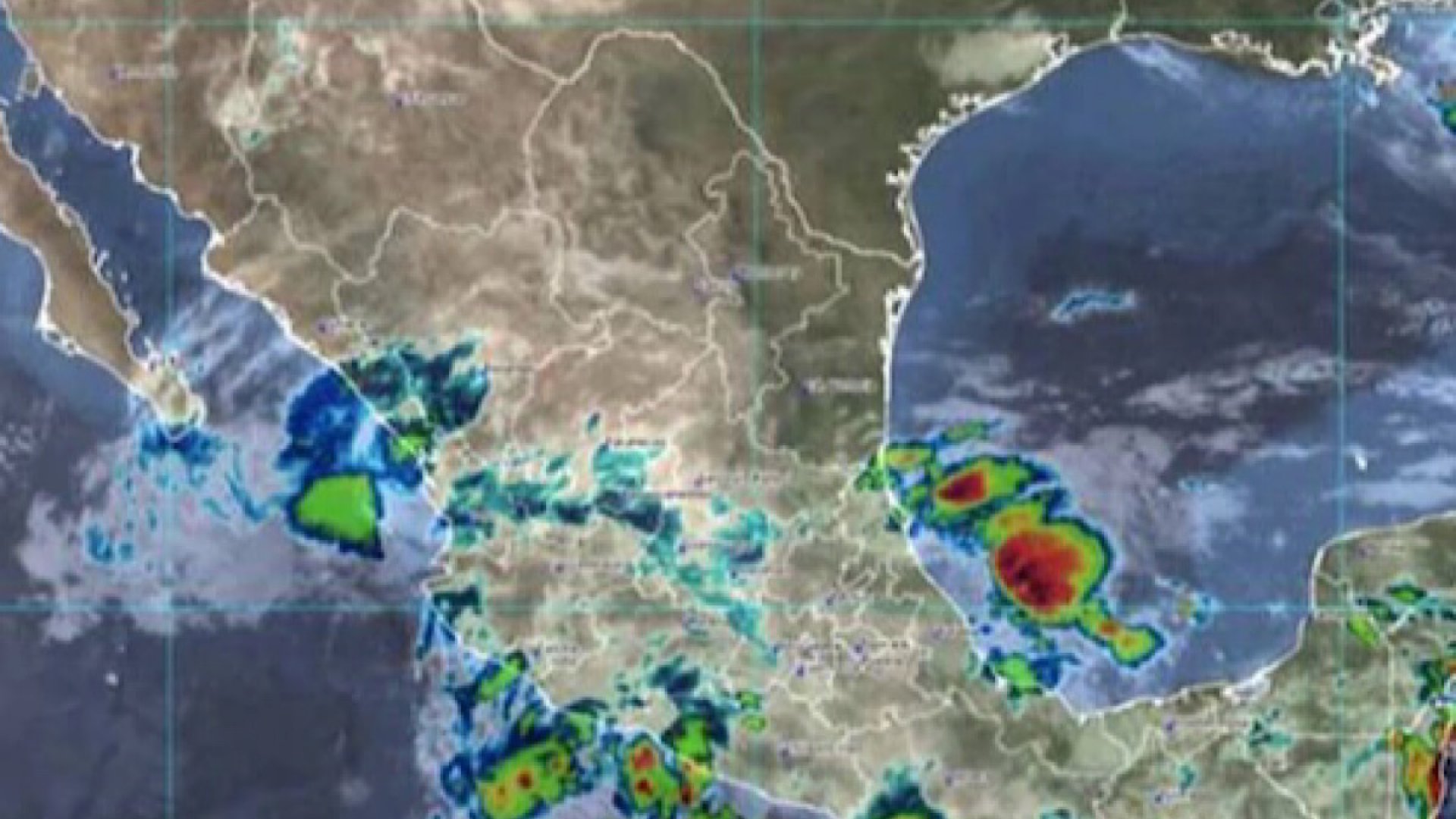 Tormenta tropical Lidia se fortalece en el Pacífico 