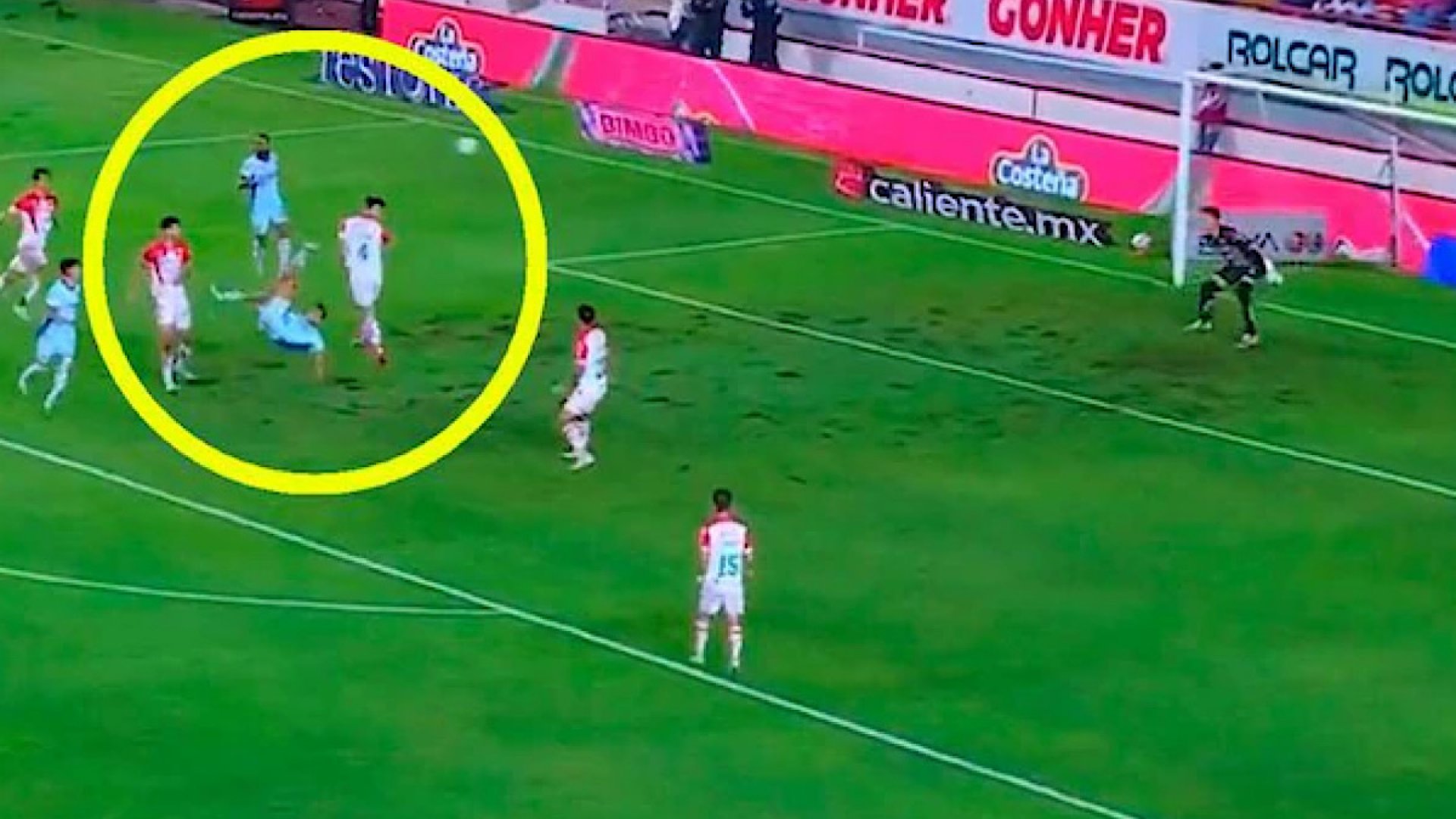¡Golazo de chilena! Ángel Sepúlveda se estrenó con Cruz Azul 