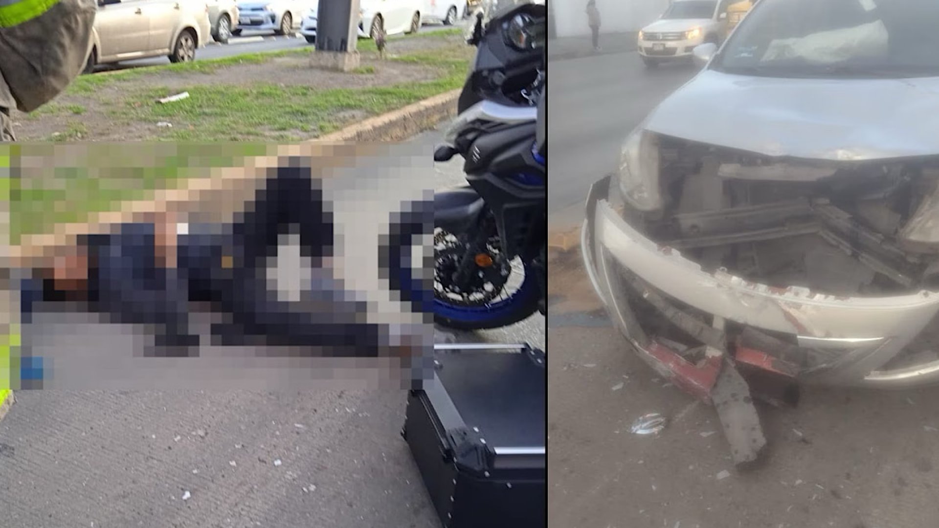 Automovilista embiste al periodista Osvaldo Müller, reportero de ‘Telediario’ 