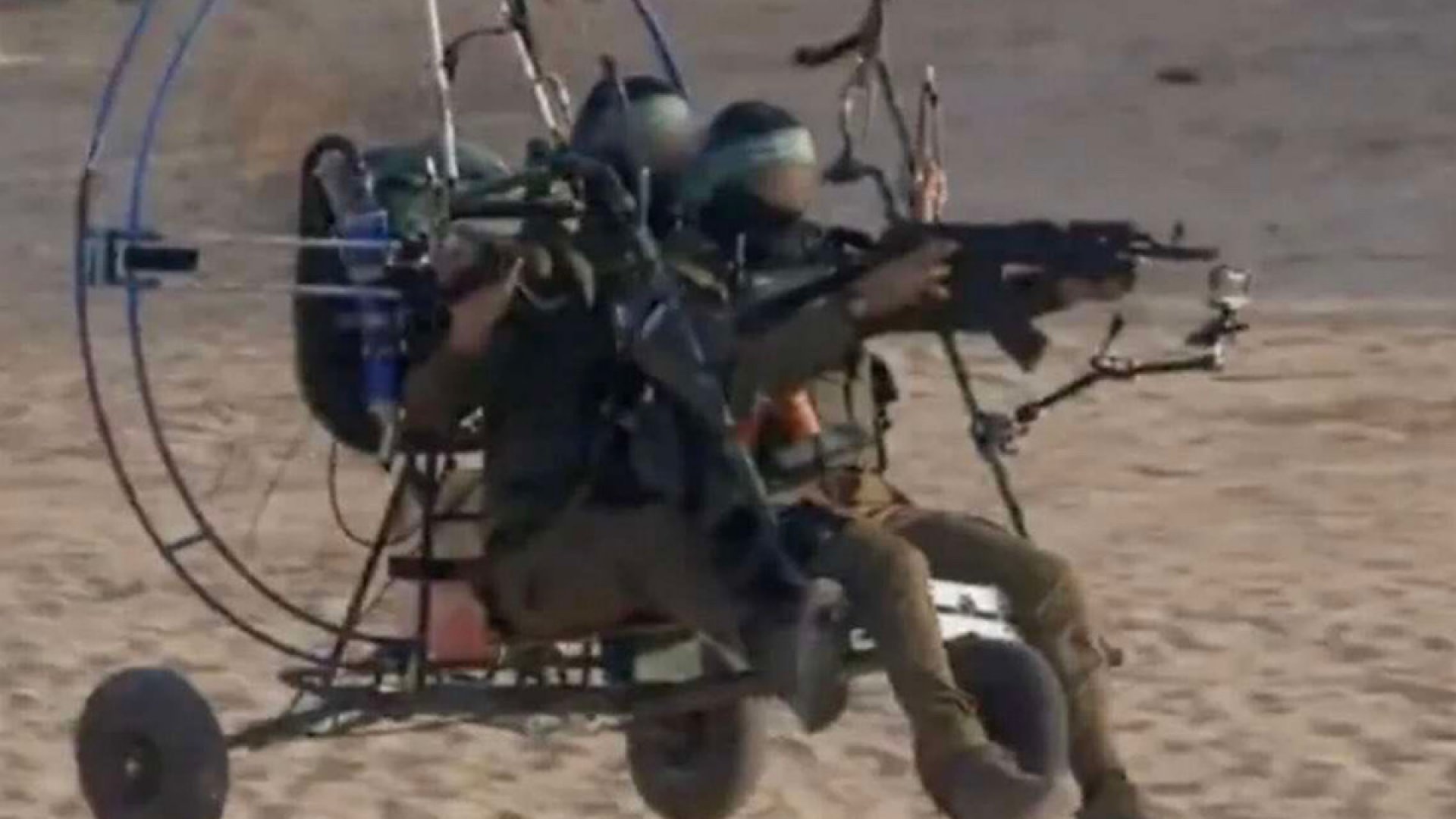 Así llegaron los terroristas de Hamas al festival de música en Israel