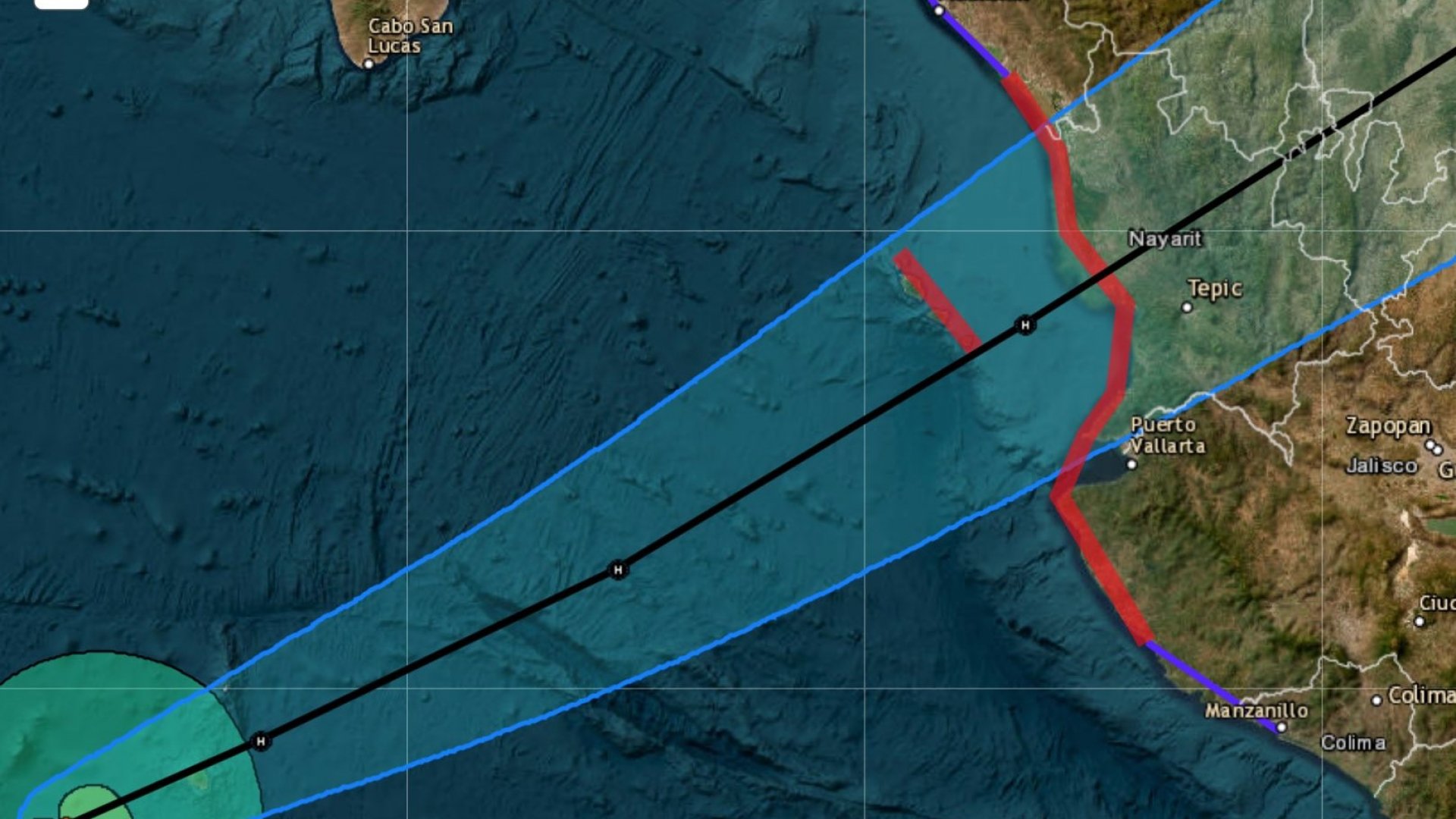 Suspenden clases en Sinaloa, BCS y Nayarit por tormenta tropical Lidia