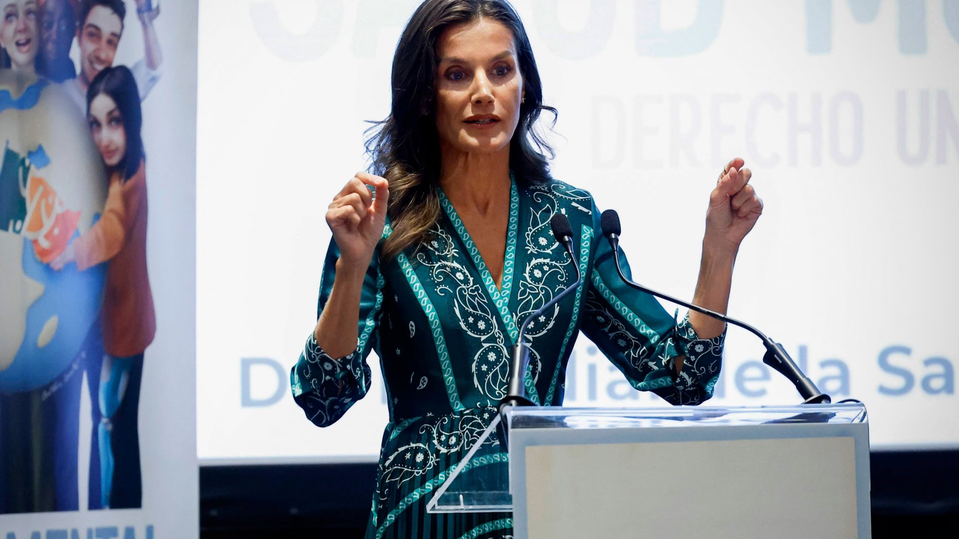 Rapea la Reina Letizia de España por la salud mental