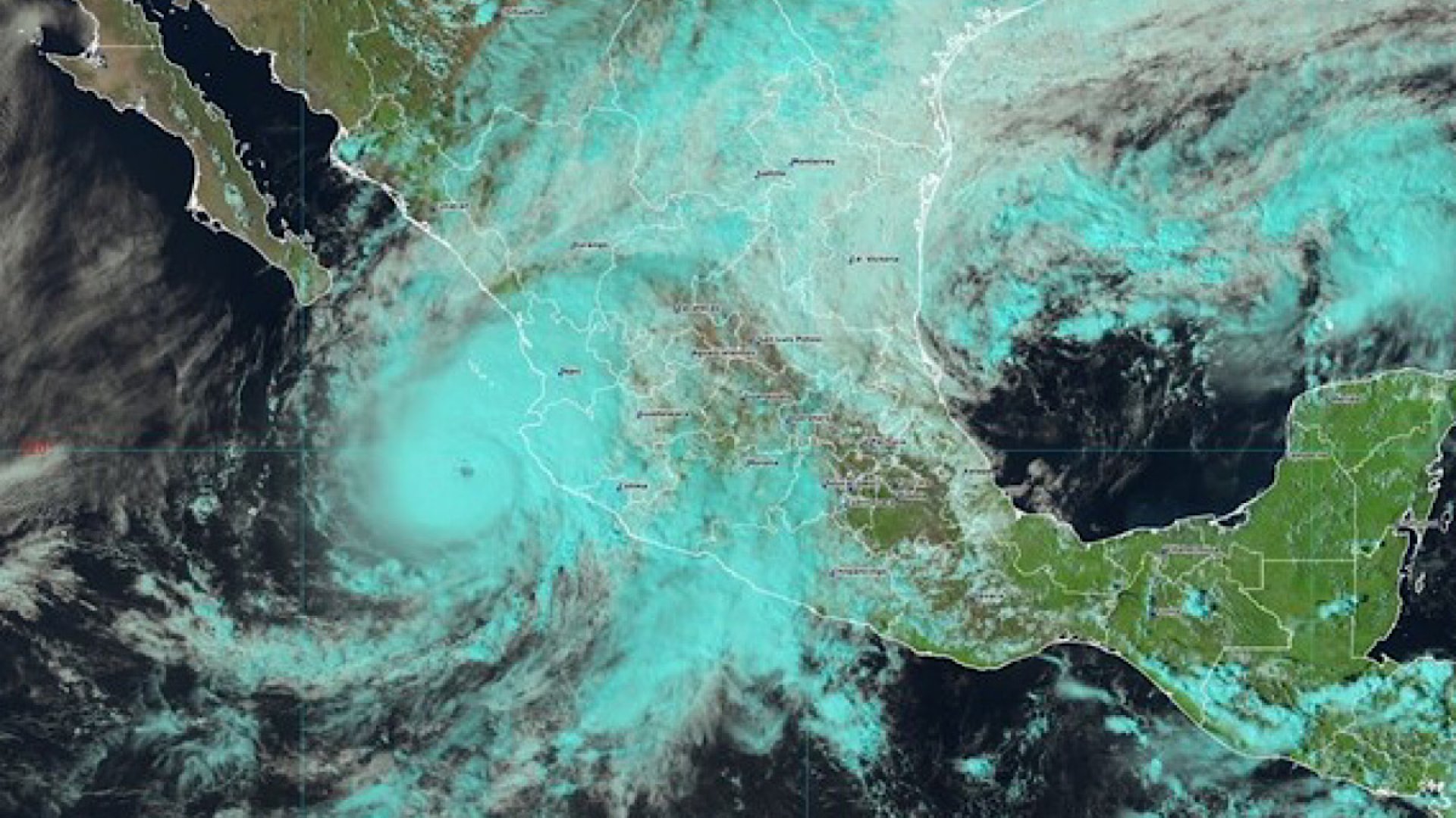 Huracán Lidia se intensifica a categoría 4 y golpeará al menos a 10 estados