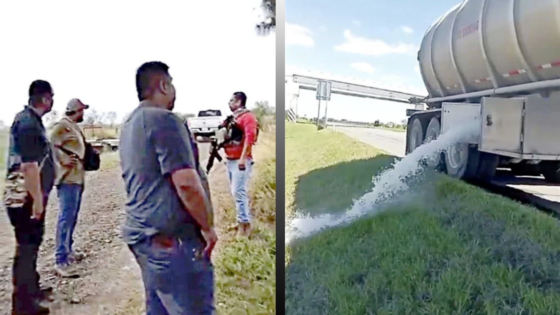 Tira narco gasolina a piperos… por no pagar piso