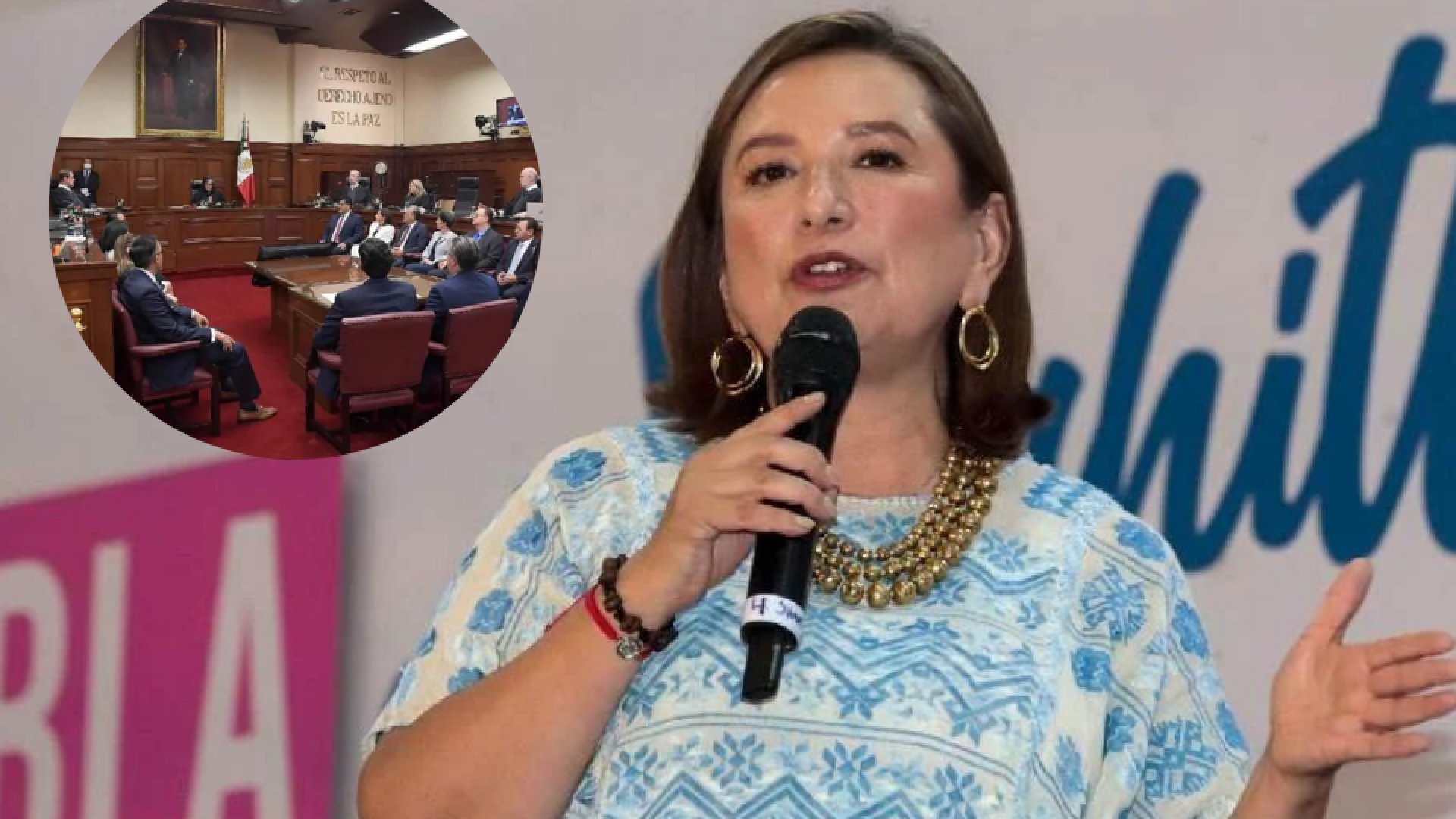 Xóchitl Gálvez arremete contra el recorte al Poder Judicial por ser ‘estrategia electoral’