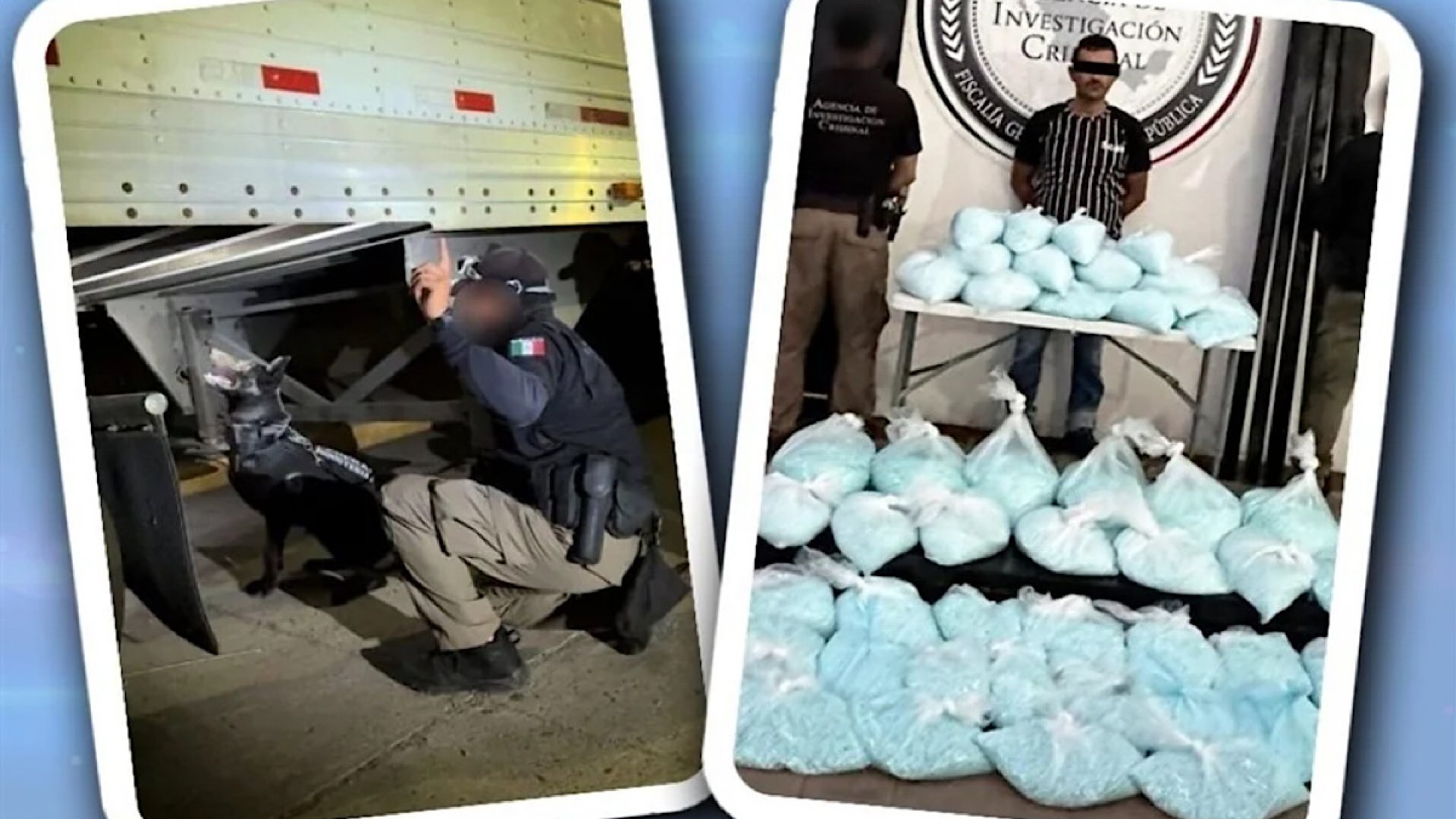 Cae en Sinaloa chofer con 2.5 millones de dosis de fentanilo 