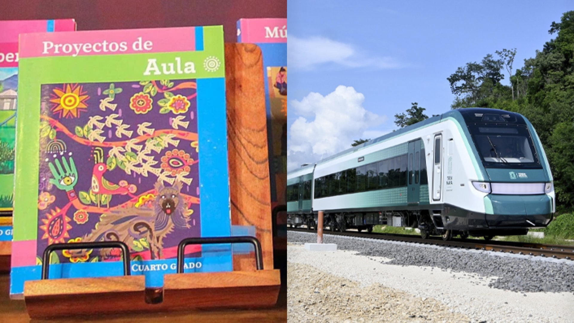 AMLO celebra retiro de amparos a distribución de libros y Tren Maya