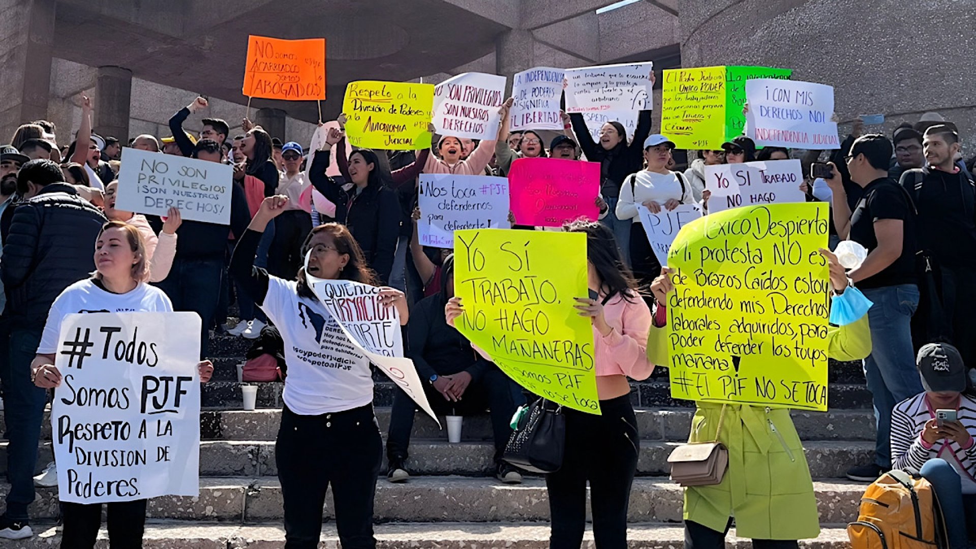 Trabajadores del Poder Judicial convocan a marcha en la CDMX