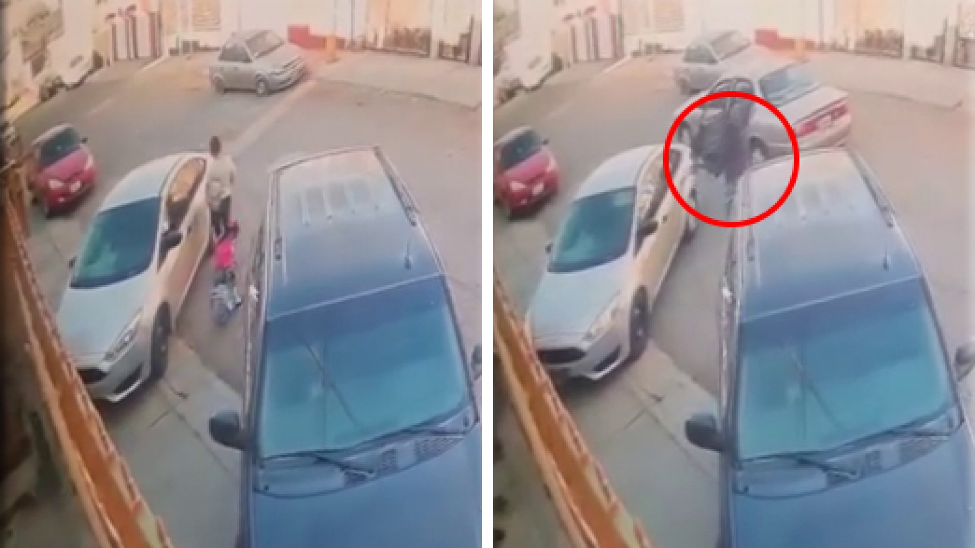 Matan a mujer policía frente a su hija en BC