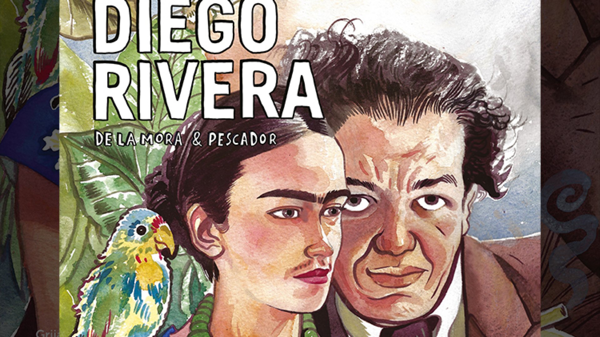 Revela cómic el verdadero amor de Diego Rivera