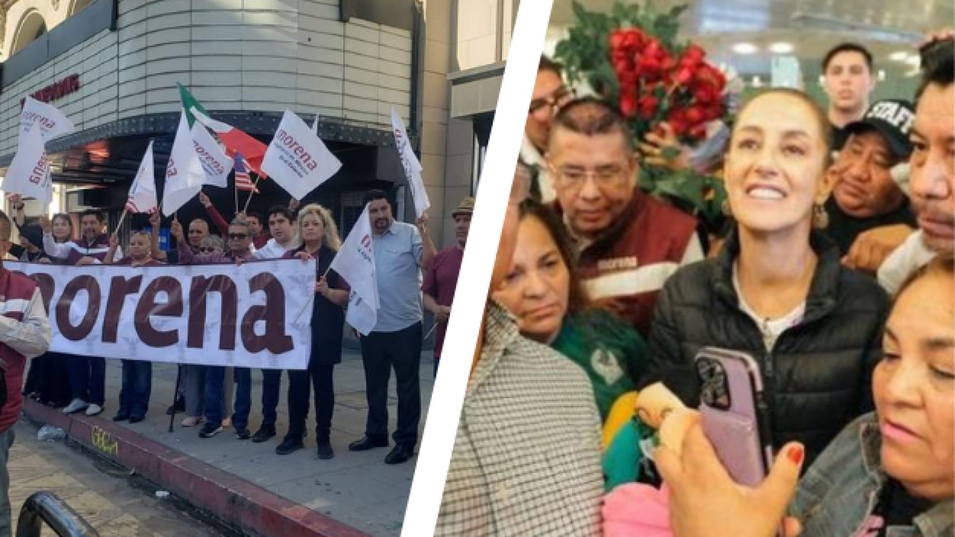 Llega con su gira Claudia Sheinbaum a Estados Unidos