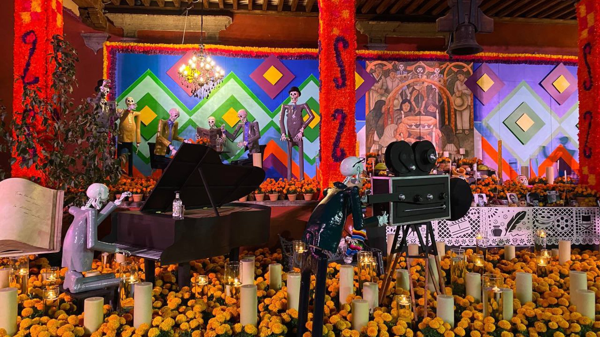 Megaofrenda de Coyoacán será dedicada a leyendas del futbol