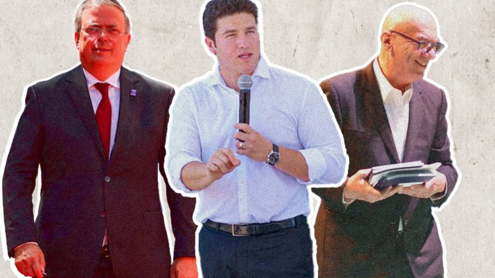 Encuestados preferirían a Marcelo Ebrard sobre Samuel García como candidato de MC