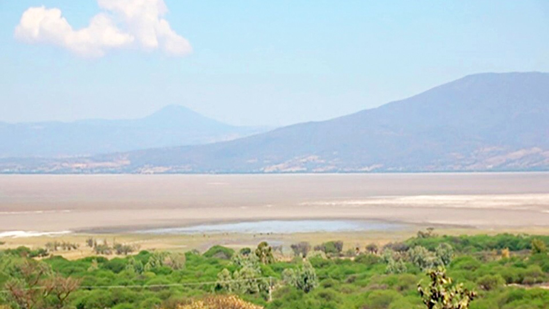 ¡Ya casi nada queda! Lago Cuitzeo vive una de las peores sequías de su historia