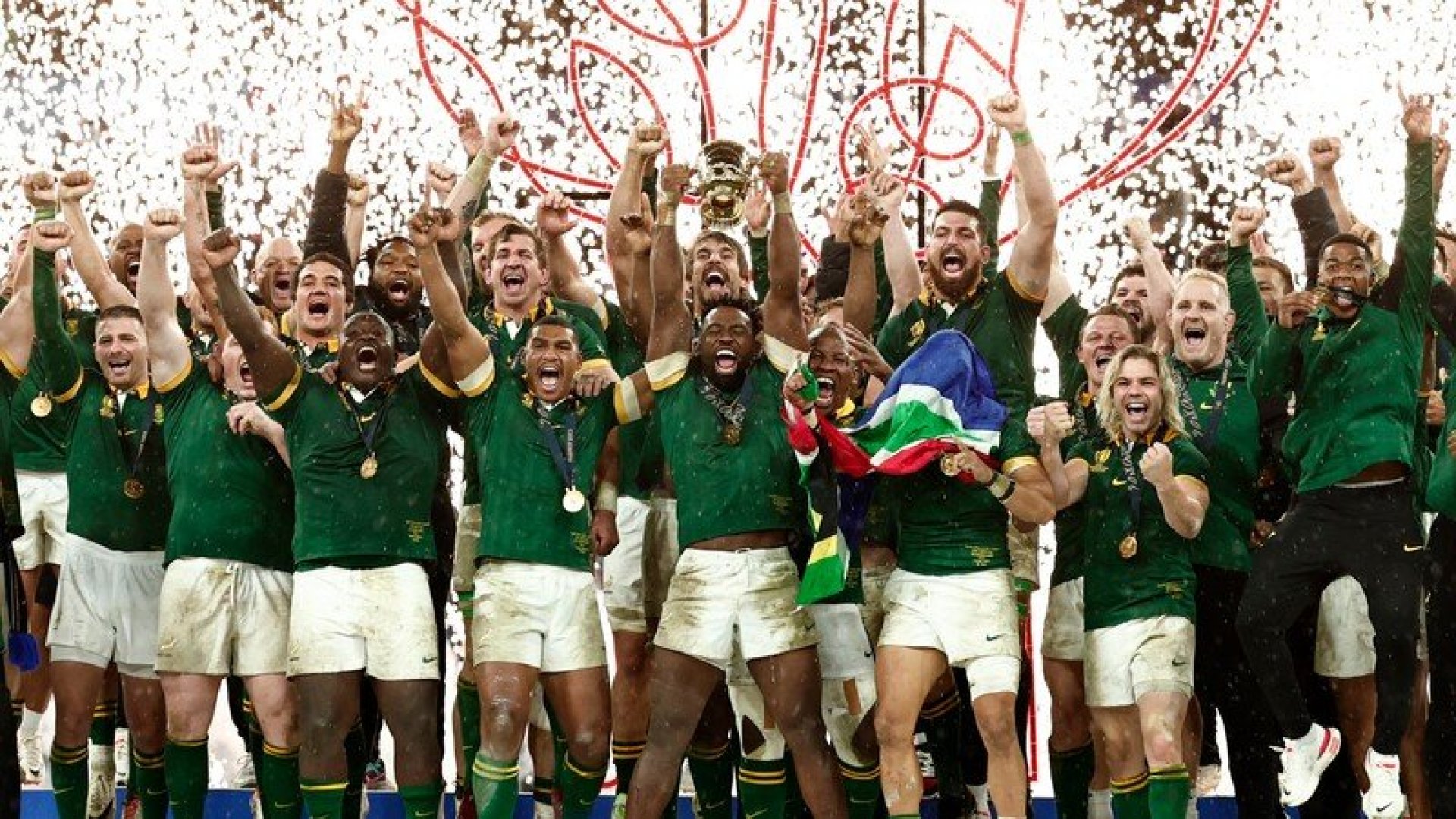 Los vencieron a los All Blacks y se proclamaron campeones del Mundial de Rugby