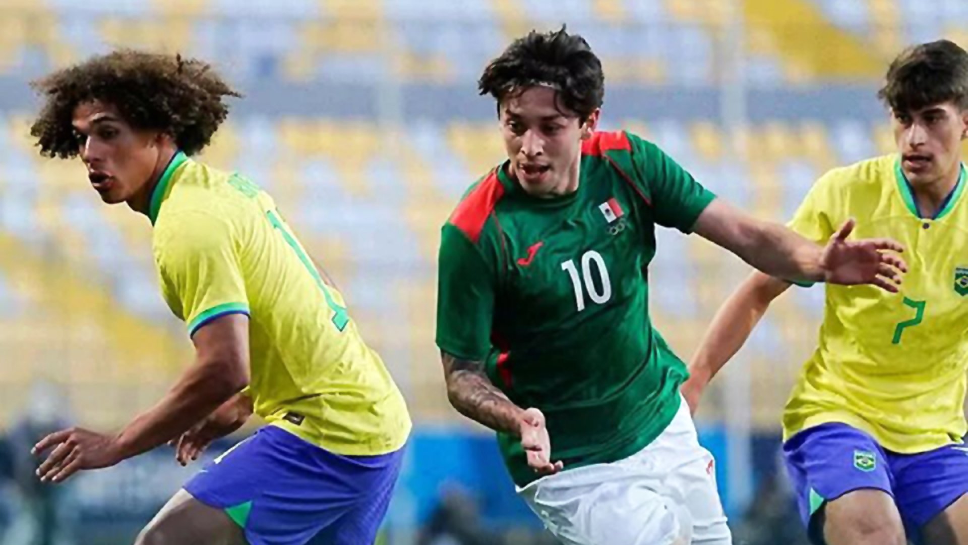 México cae 1-0 con Brasil. Semifinal Futbol Varonil Panamericanos 2023