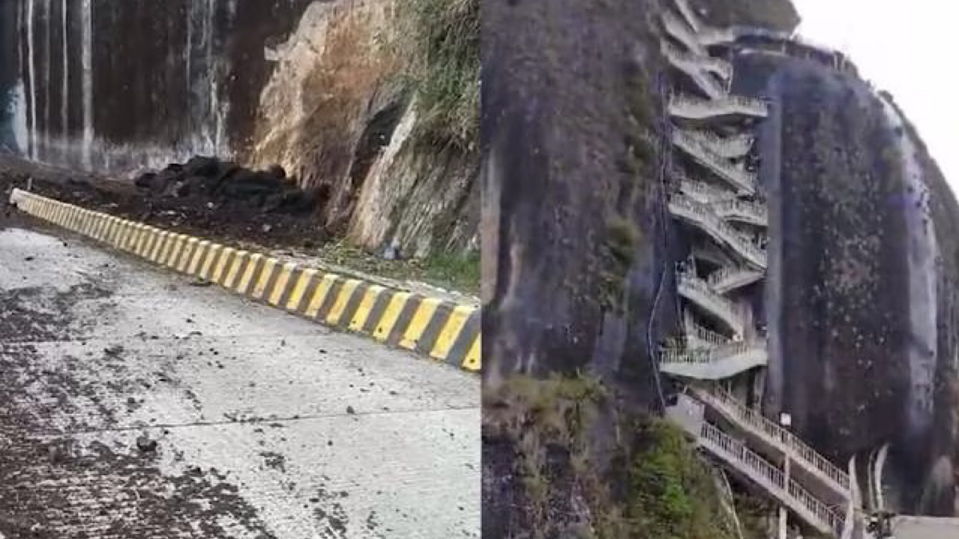 Desprendimiento de roca del Peñol de Guatapé: se registran varios lesionados