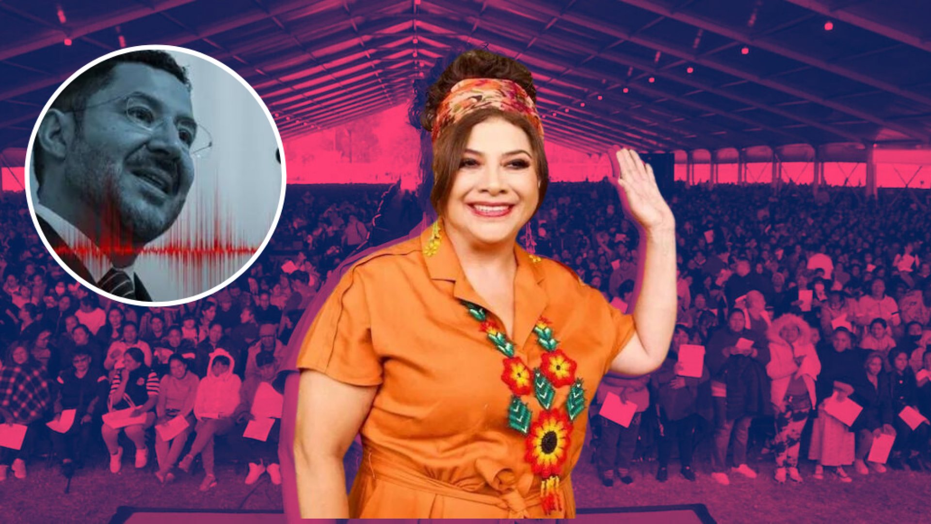 Acusa Brugada ‘guerra sucia’ por audios filtrados