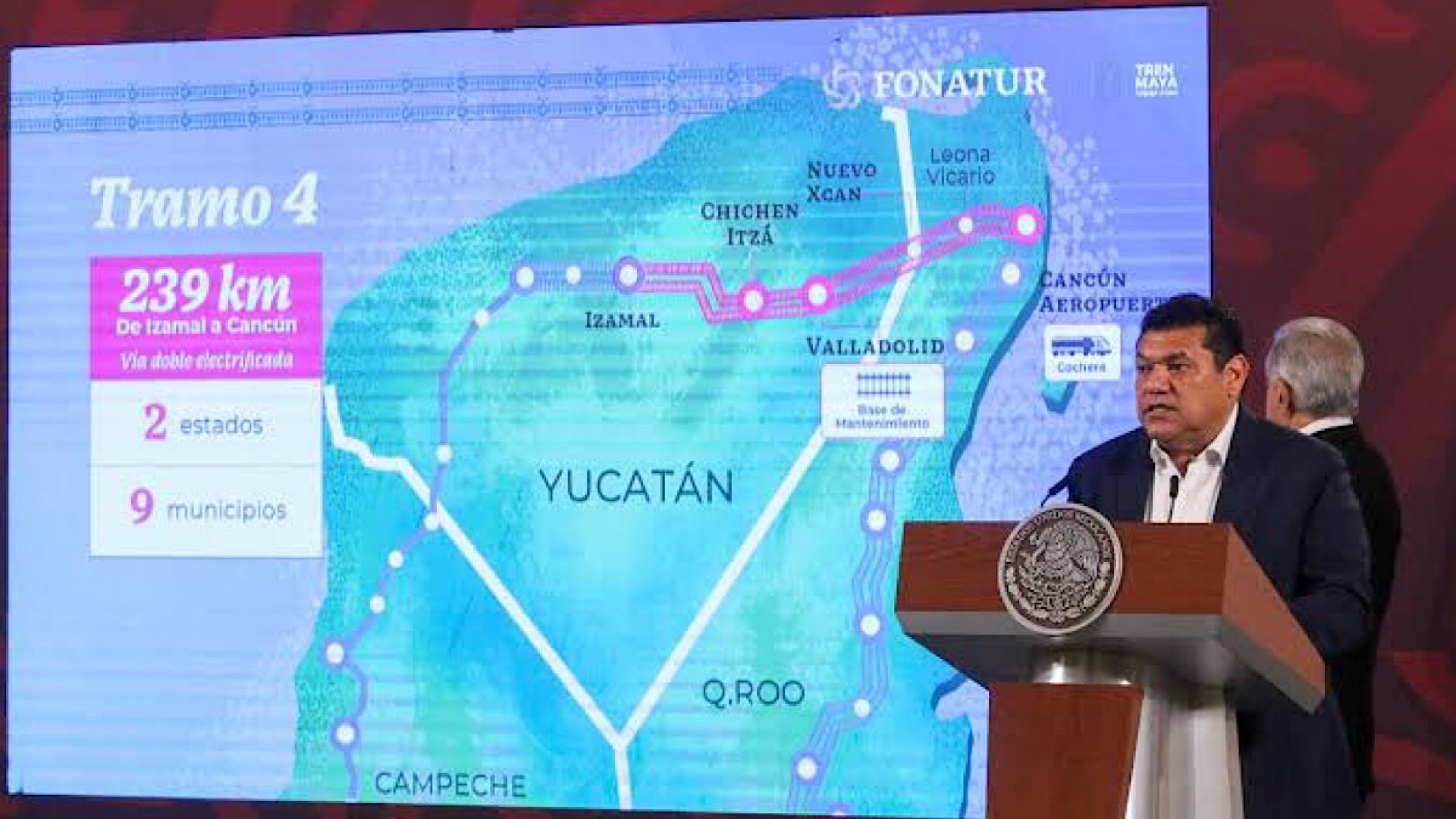 Tren Maya será inaugurado en diciembre de este año