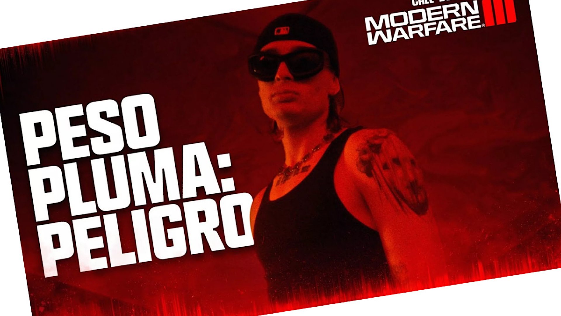 Peso Pluma será la imagen del nuevo Call of Duty. Modern Warfare III