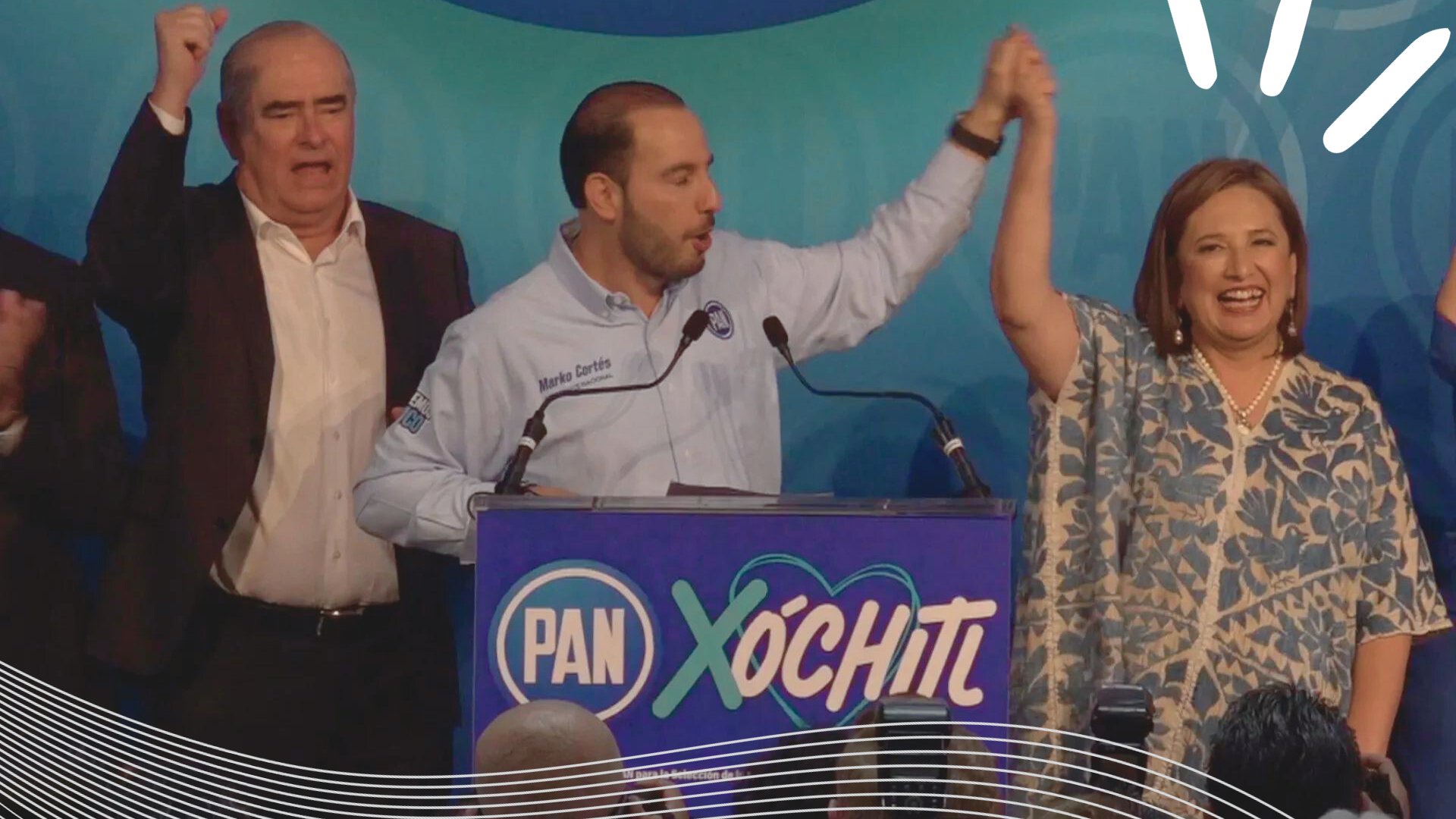 Xóchitl registra su precandidatura presidencial del PAN