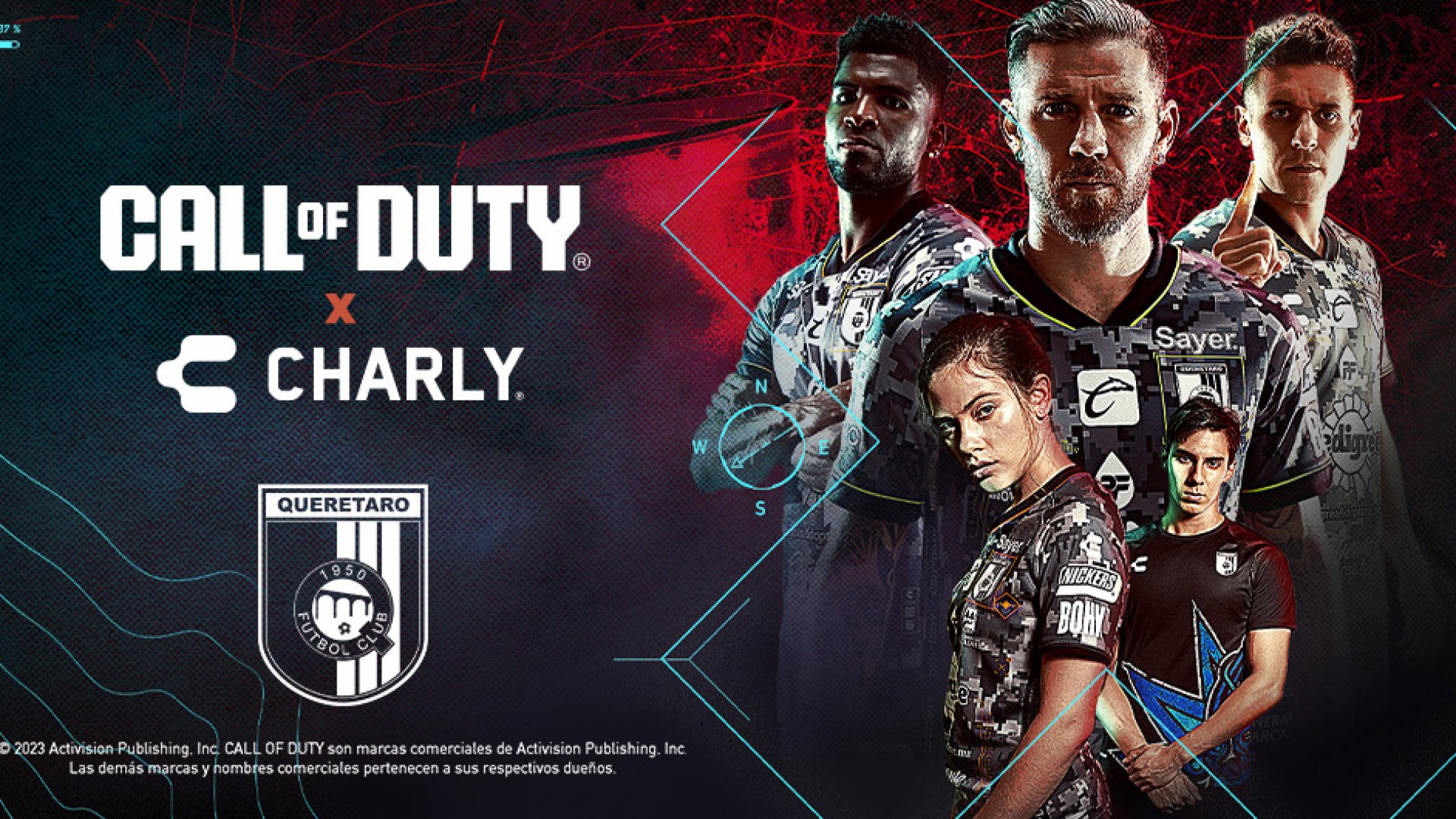 Presentan uniformes inspirados en ‘Call of Duty’