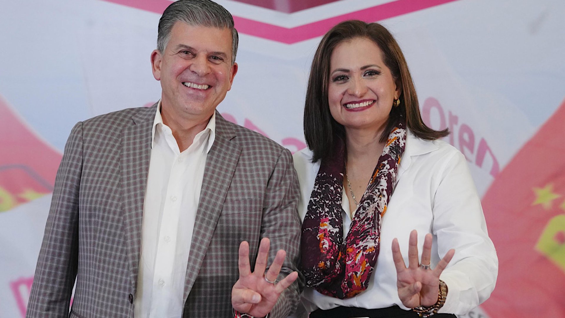 Sheffield y Alma Alcaraz, punteros en encuesta de Morena en Guanajuato