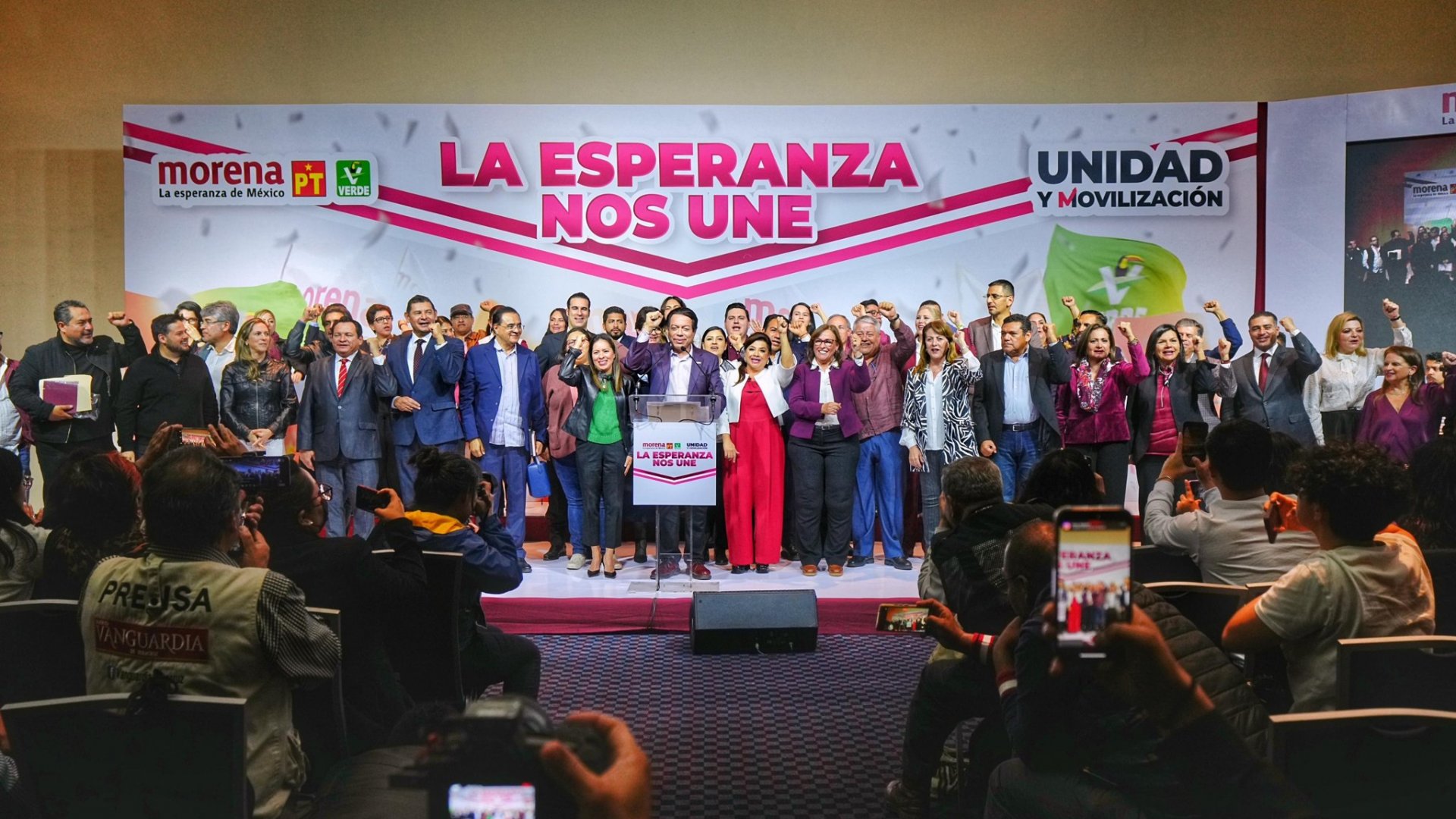 Designa Morena a candidatas en CDMX, Jalisco, Guanajuato, Morelos y Veracruz