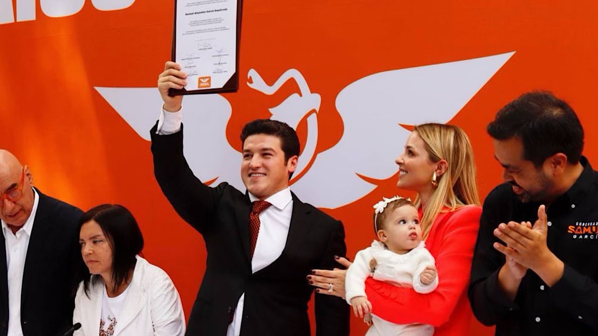 Samuel García se registra como precandidato de Movimiento Ciudadano a la Presidencia