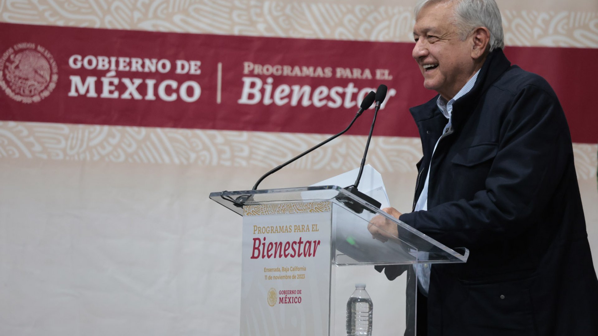AMLO: Constitución garantiza entrega universal de pensión para personas adultas mayores después de 2024