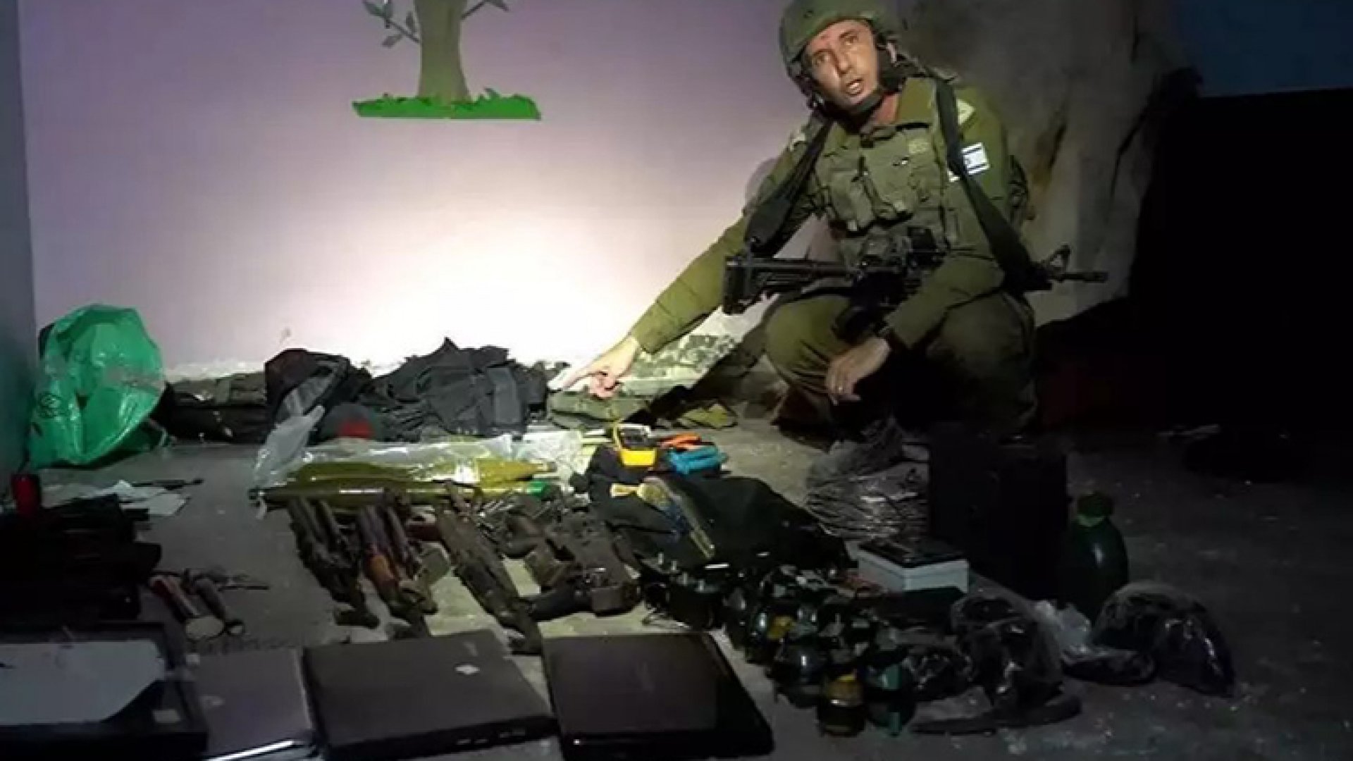 Halla Israel centro de mando de Hamás bajo hospital infantil