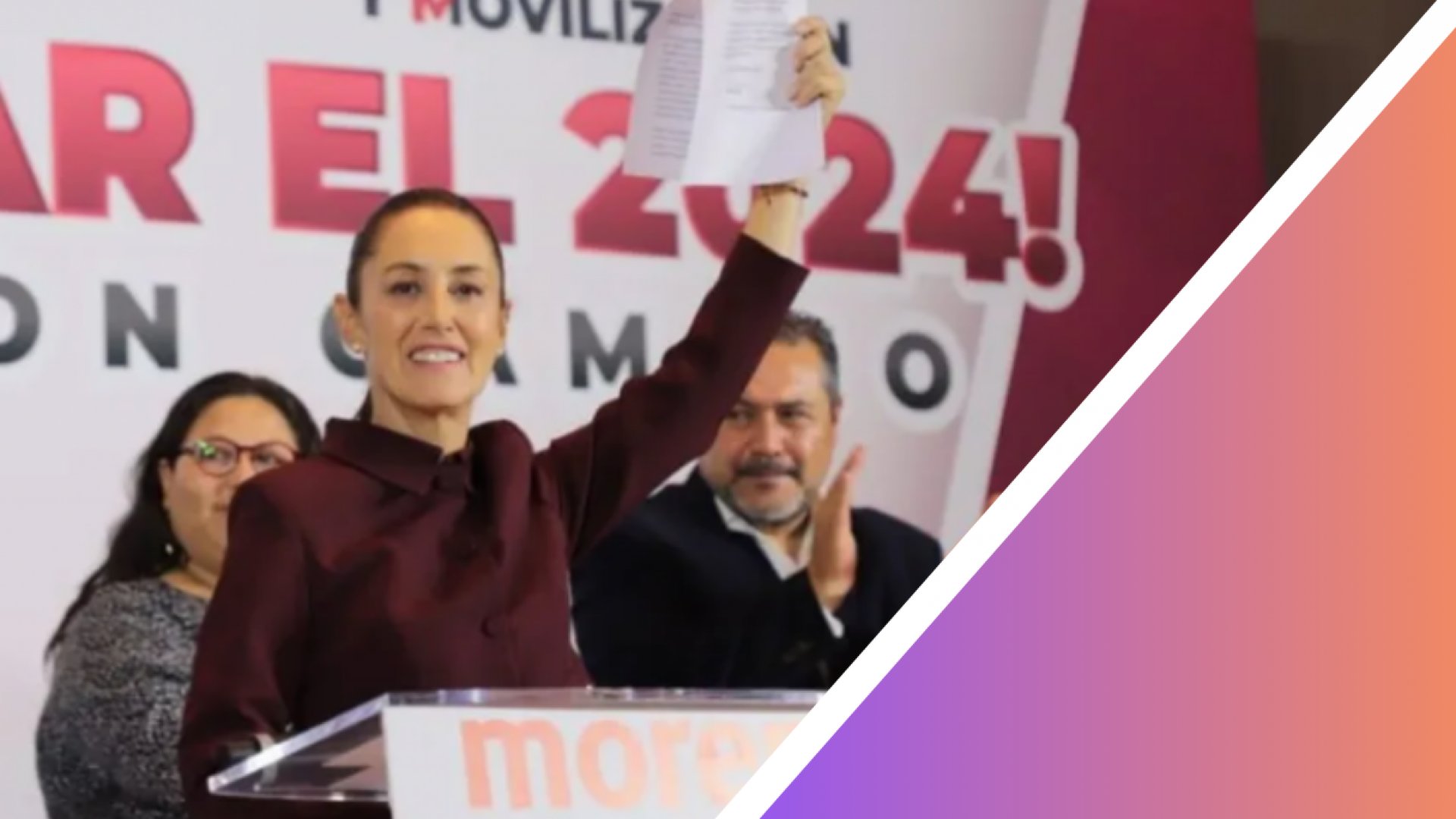 ¿Cuándo se registrará Sheinbaum como precandidata?