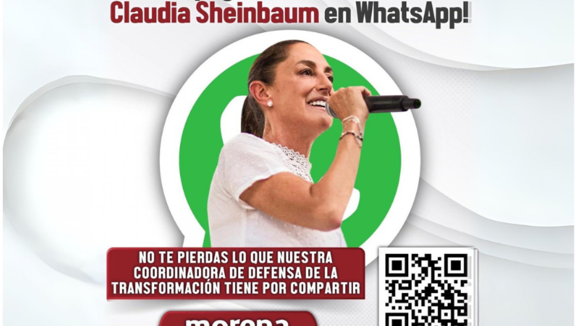 Ya puedes seguir a Claudia Sheinbaum en su canal de WhatsApp