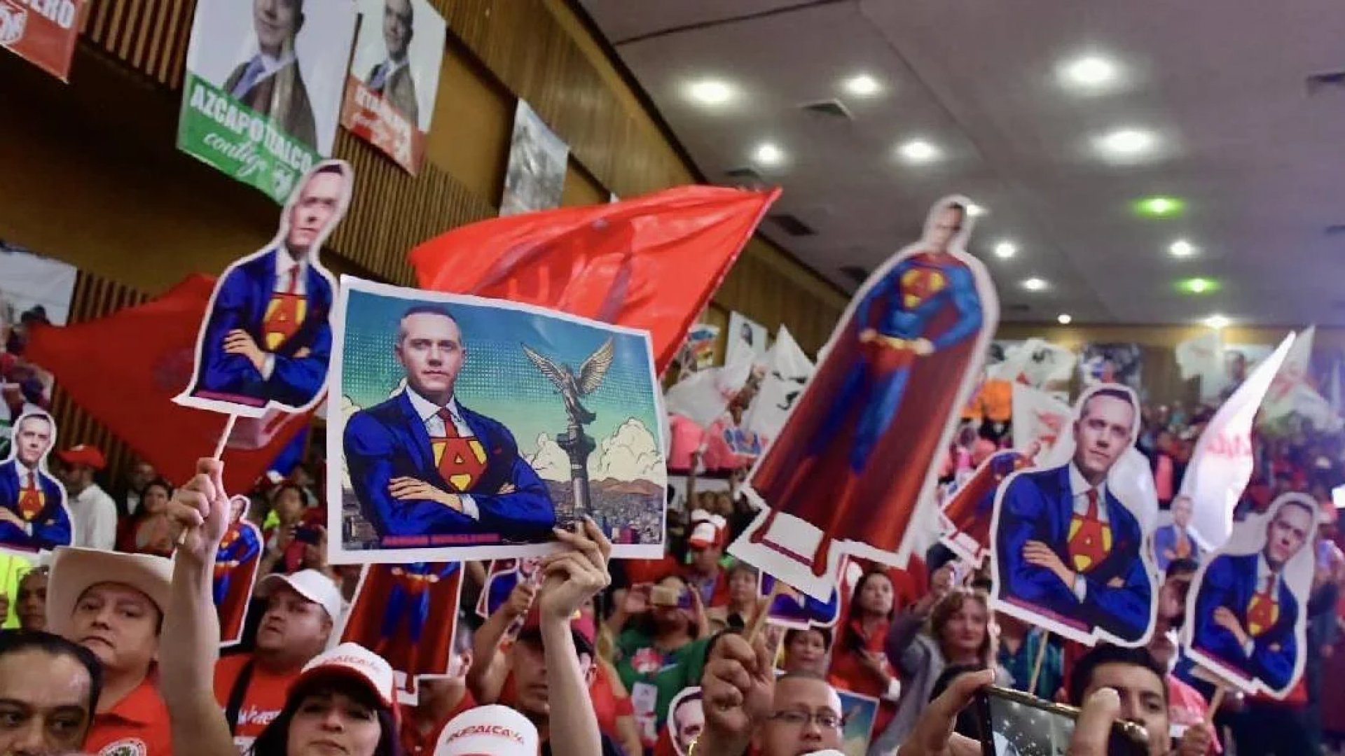 ¿Por ‘imposición’? Simpatizantes de Rubalcava se manifiestan