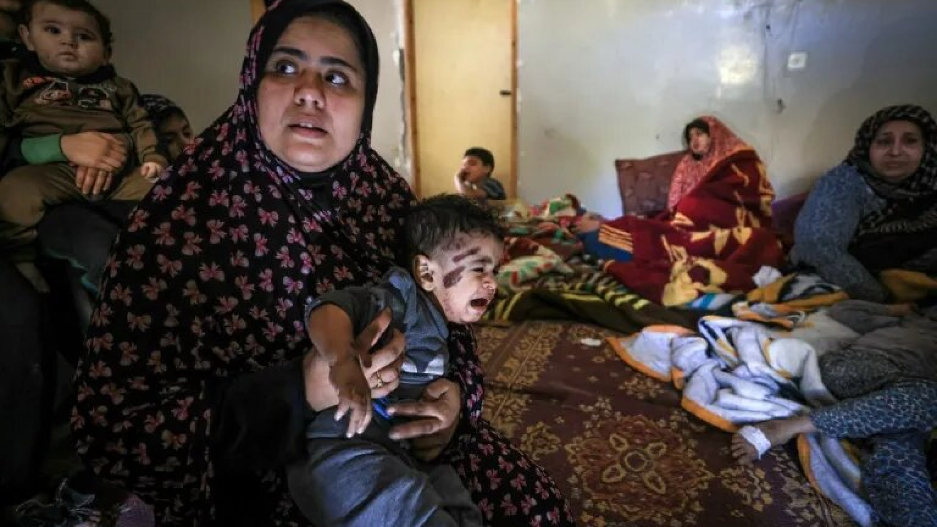 La huida imposible de los desplazados de Gaza