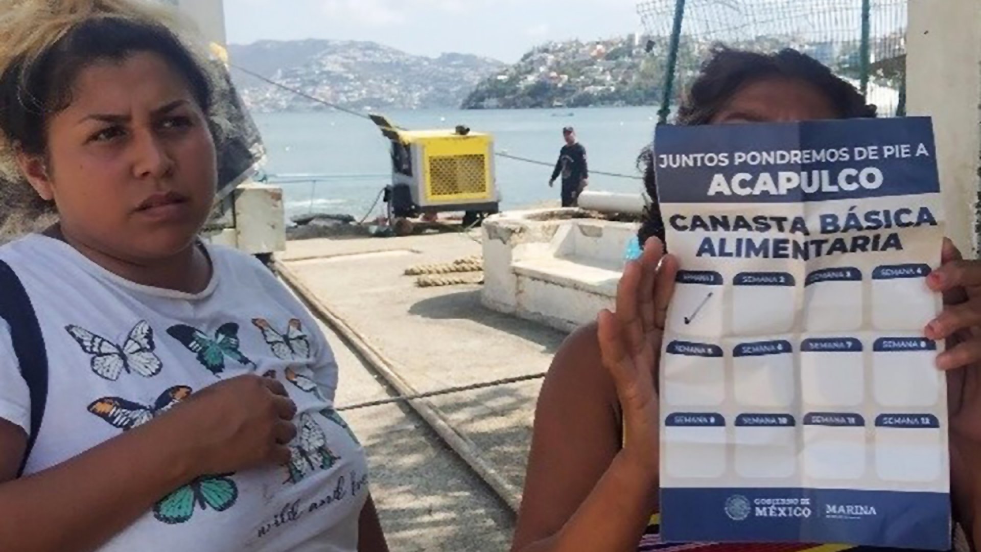 Damnificadas por Otis recorren hasta 15 km para ser censadas