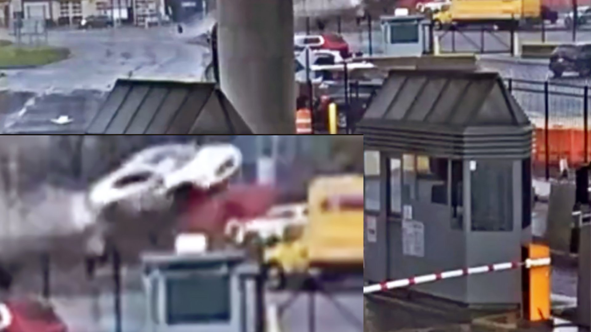 Reportan el hallazgo de dos cuerpos en el auto bomba que explotó en puente fronterizo entre EU y Canadá