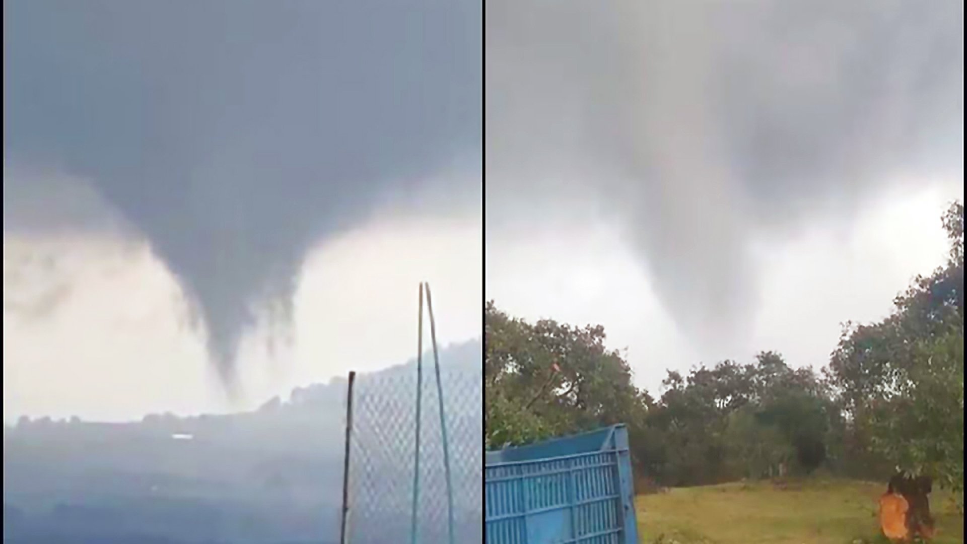 Tornado en Michoacán arrasa con huertas de aguacate en Peribán