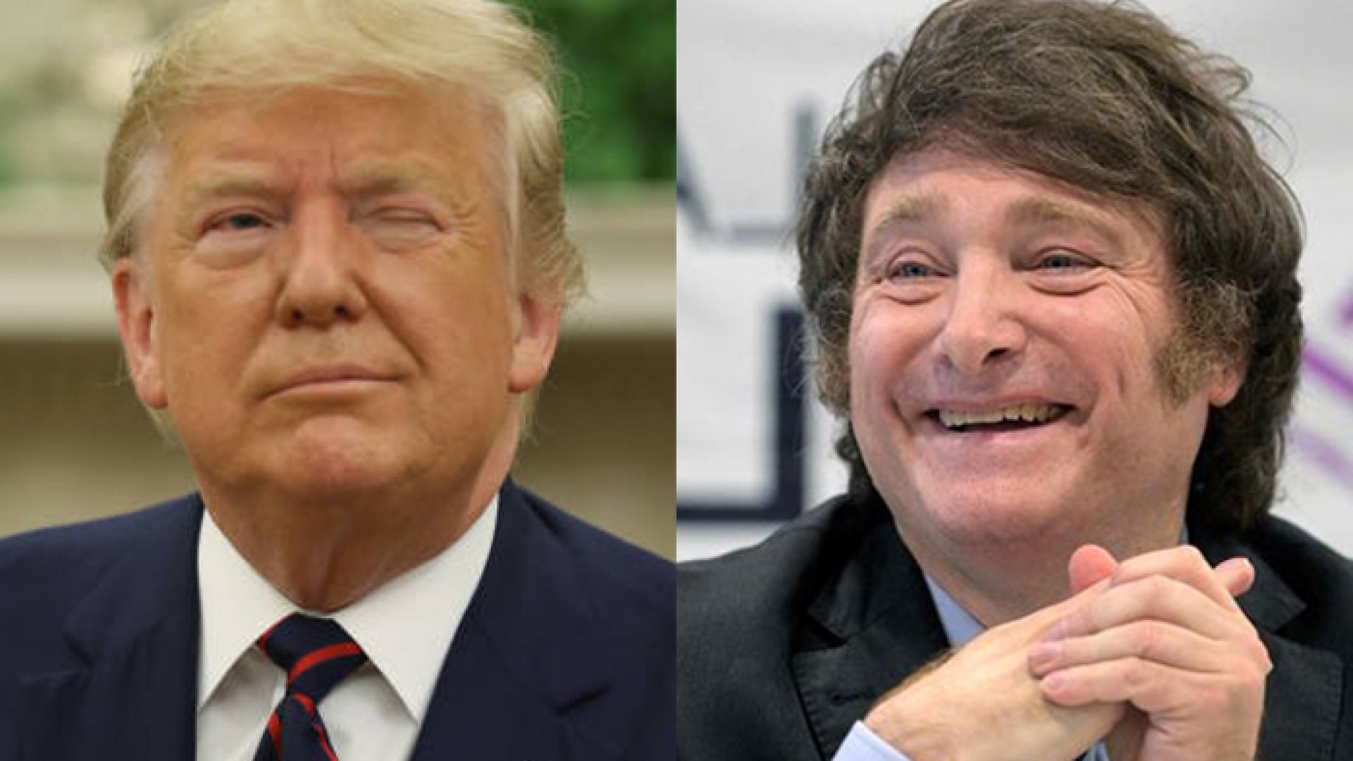 Llama Trump a Milei y promete ir a visitarle a Buenos Aires