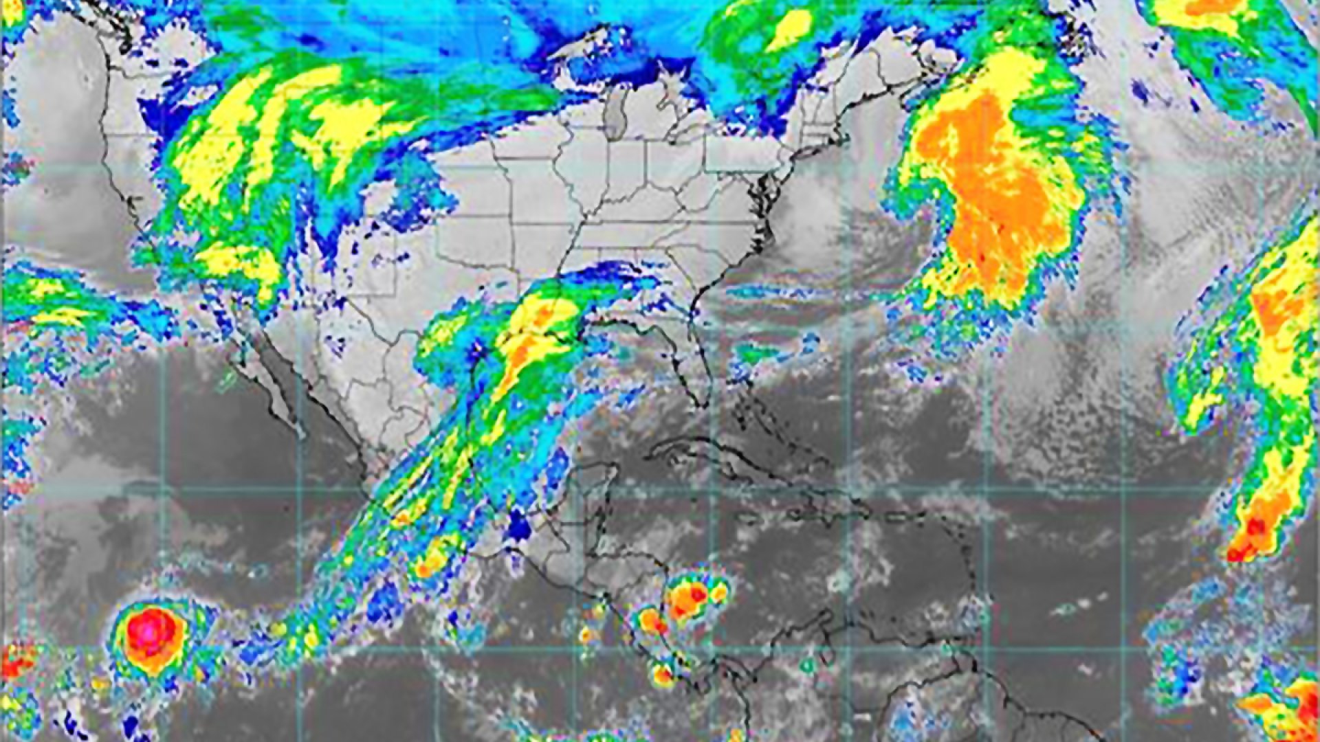 ¡Abrígate! Lluvias muy fuertes en Chiapas y Tabasco, así como fuertes en Guerrero y Michoacán