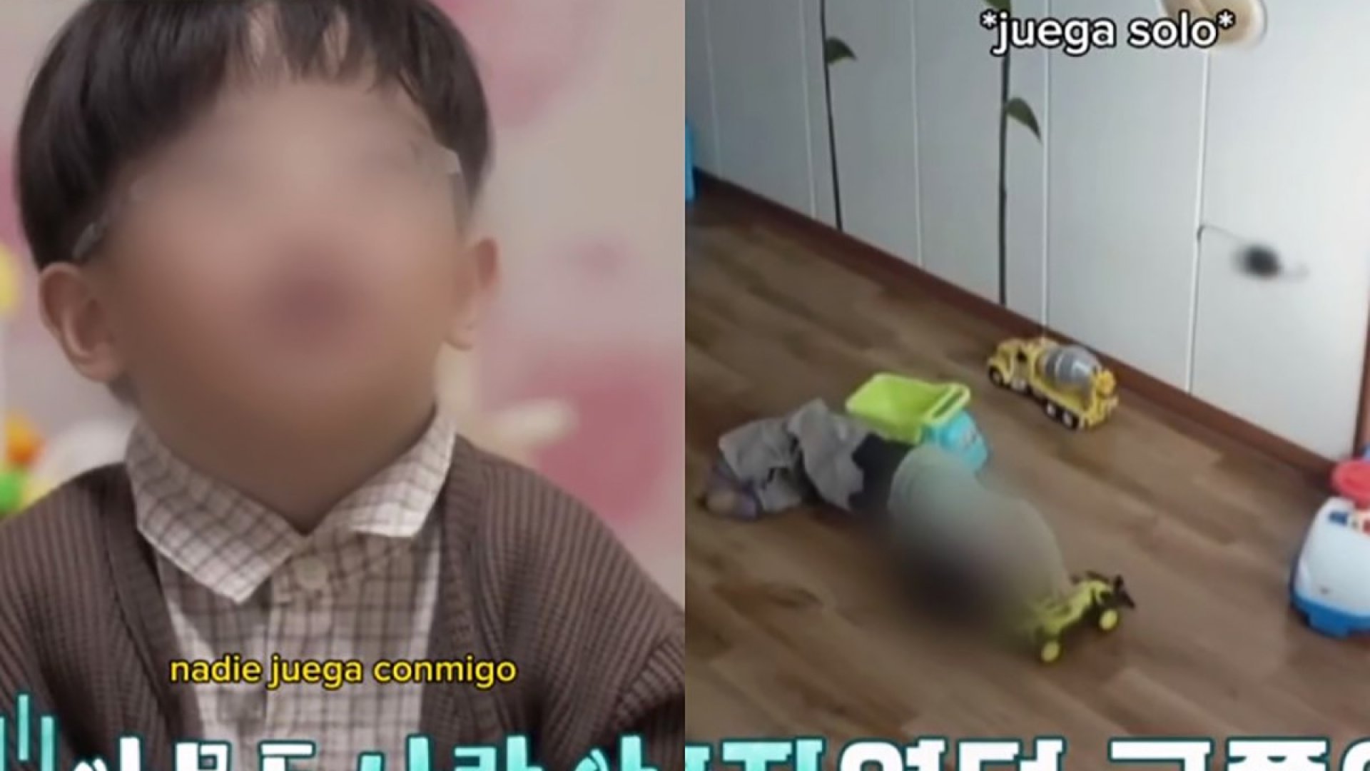 Niño coreano conmueve a usuarios de TikTok al sentirse abandonado por sus papás